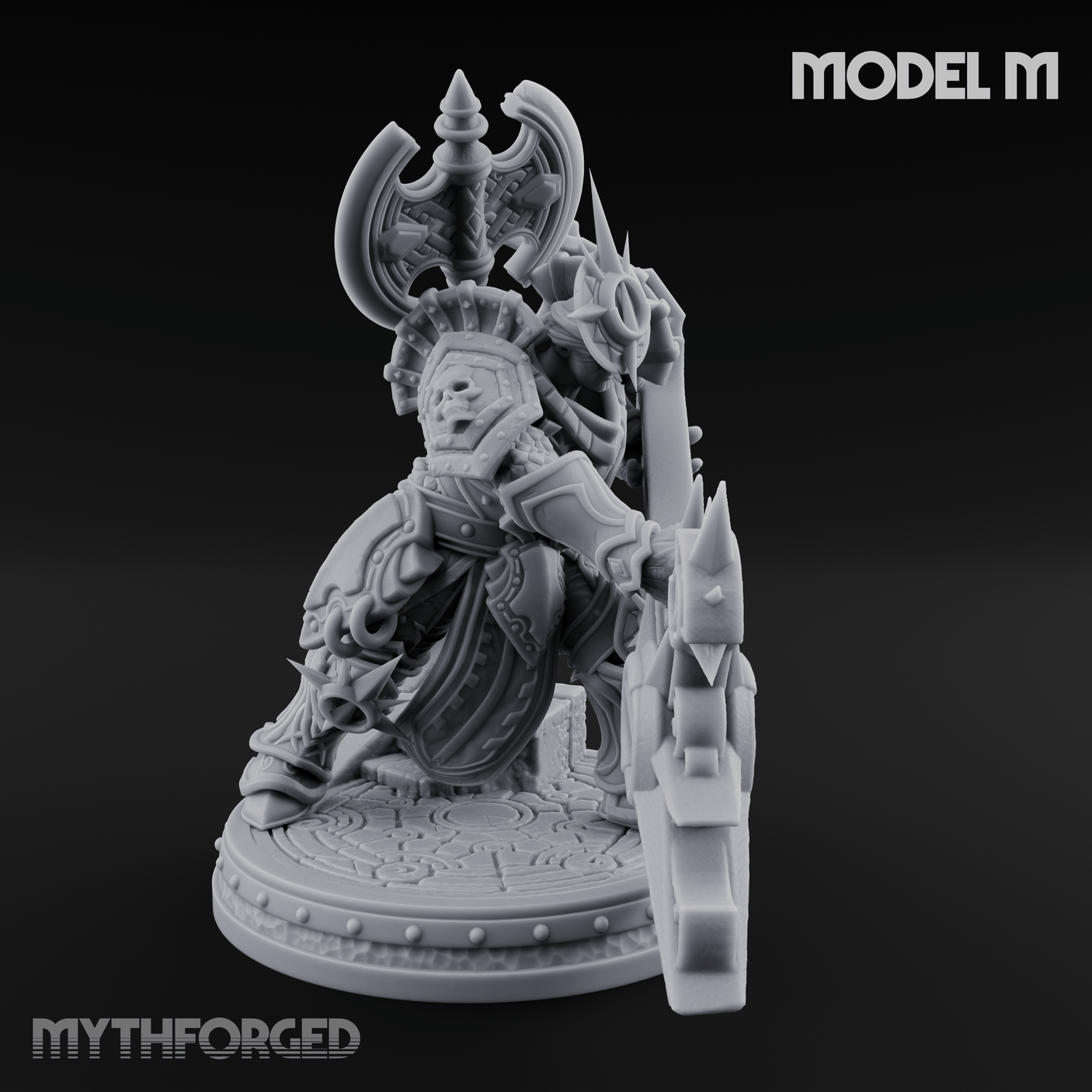 The Unseeing Holy Paladin Order Miniature for Dungeons and Dragons, Pathfinder or other TTRPGs
