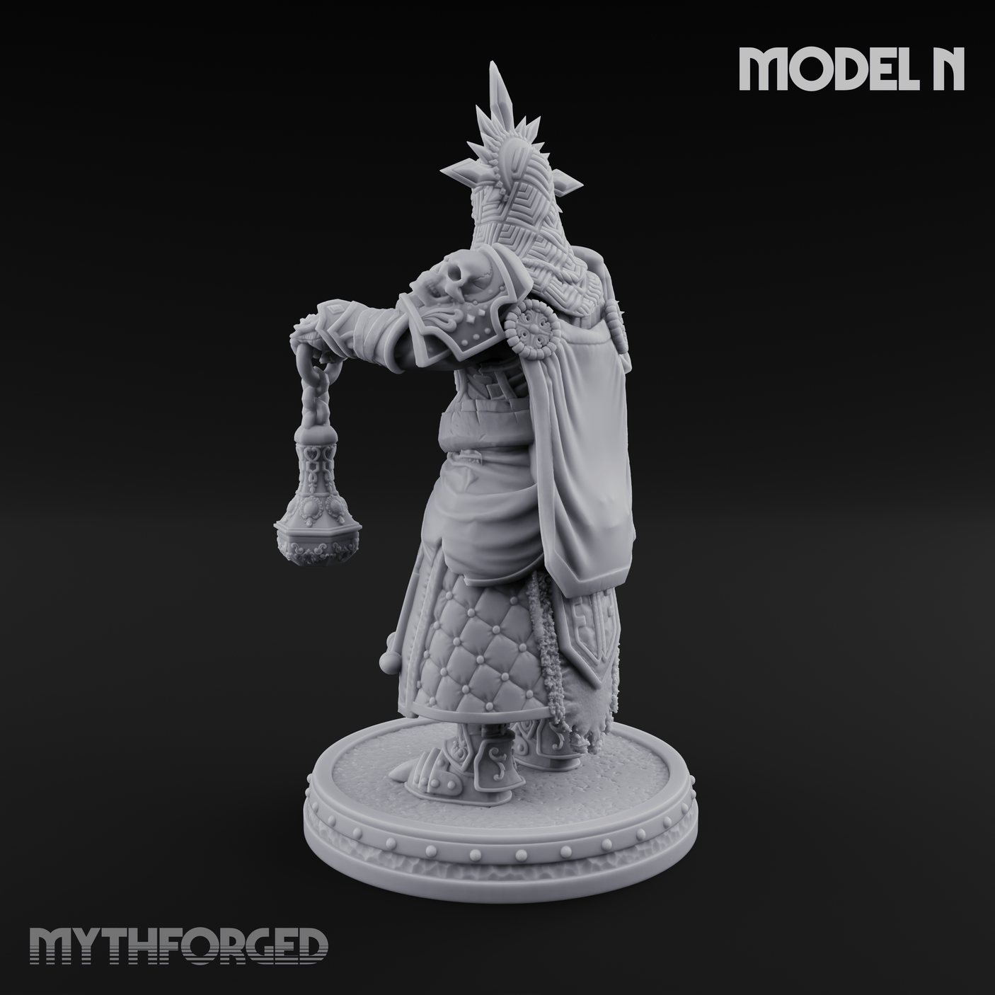 The Unseeing Holy Paladin Order N Miniature for Dungeons and Dragons, Pathfinder or other TTRPGs