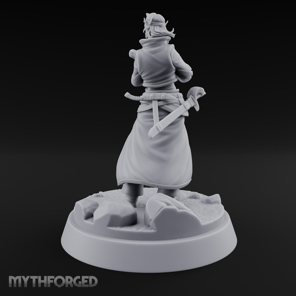 Sea Legs on Dry Rocks Elf Pirate Gunslinger