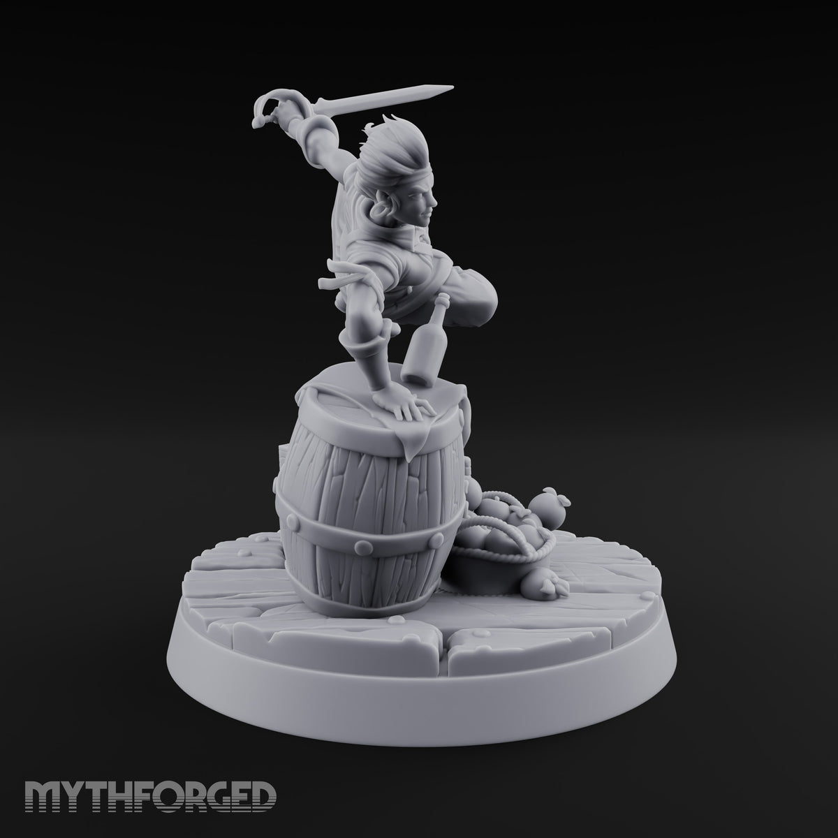 Vaulted the Barrel, Kept the Bottle Human Pirate Swashbuckler