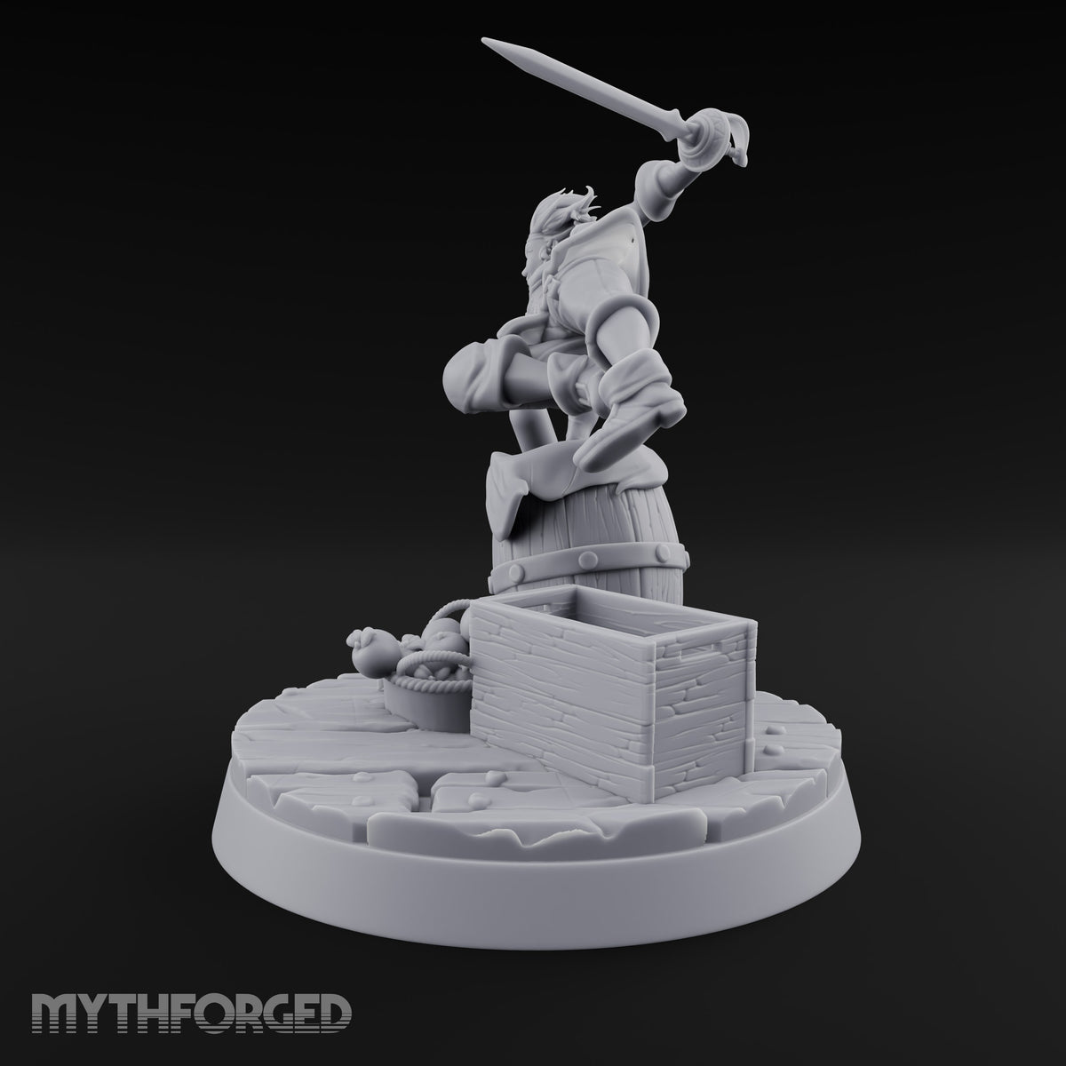 Vaulted the Barrel, Kept the Bottle Human Pirate Swashbuckler