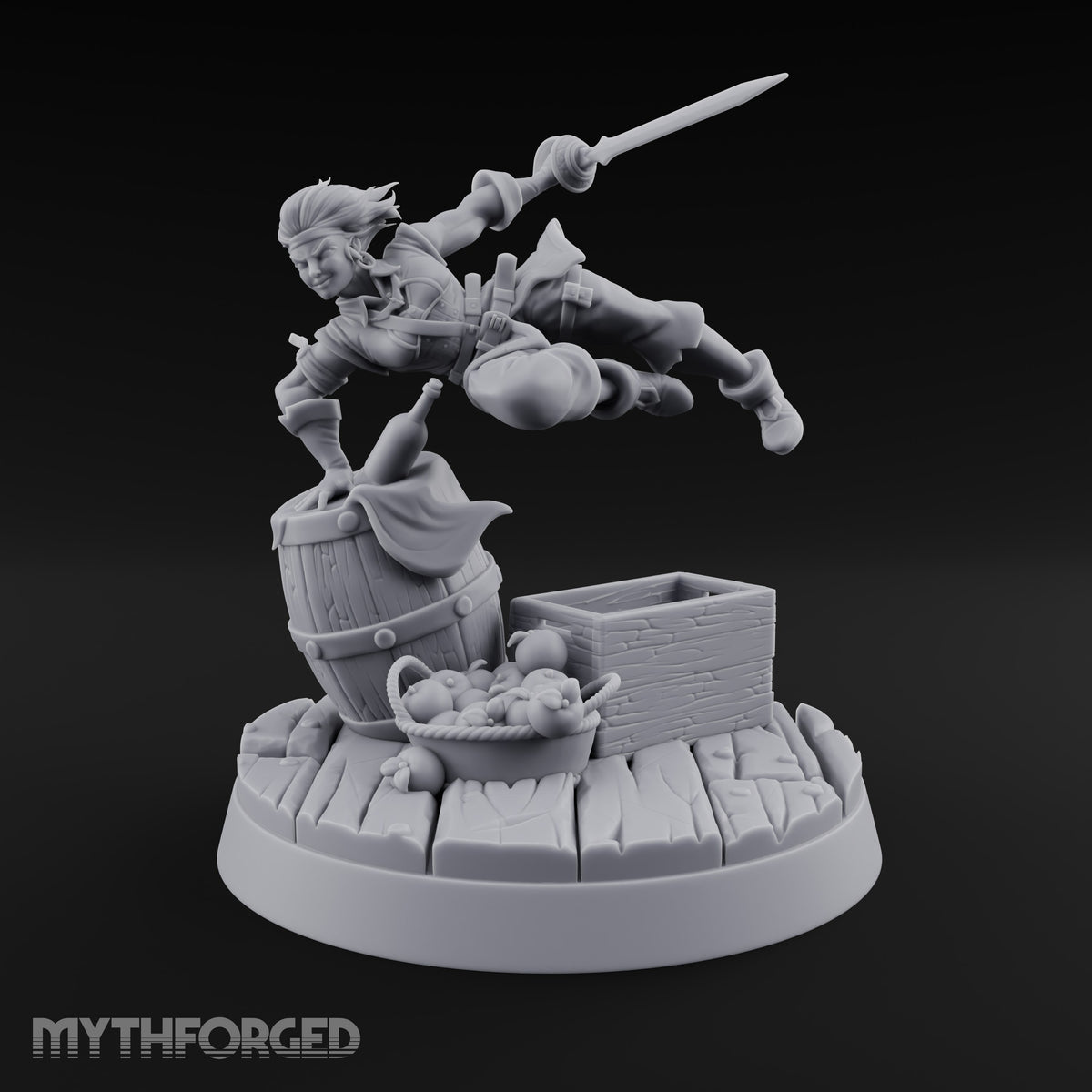 Vaulted the Barrel, Kept the Bottle Human Pirate Swashbuckler