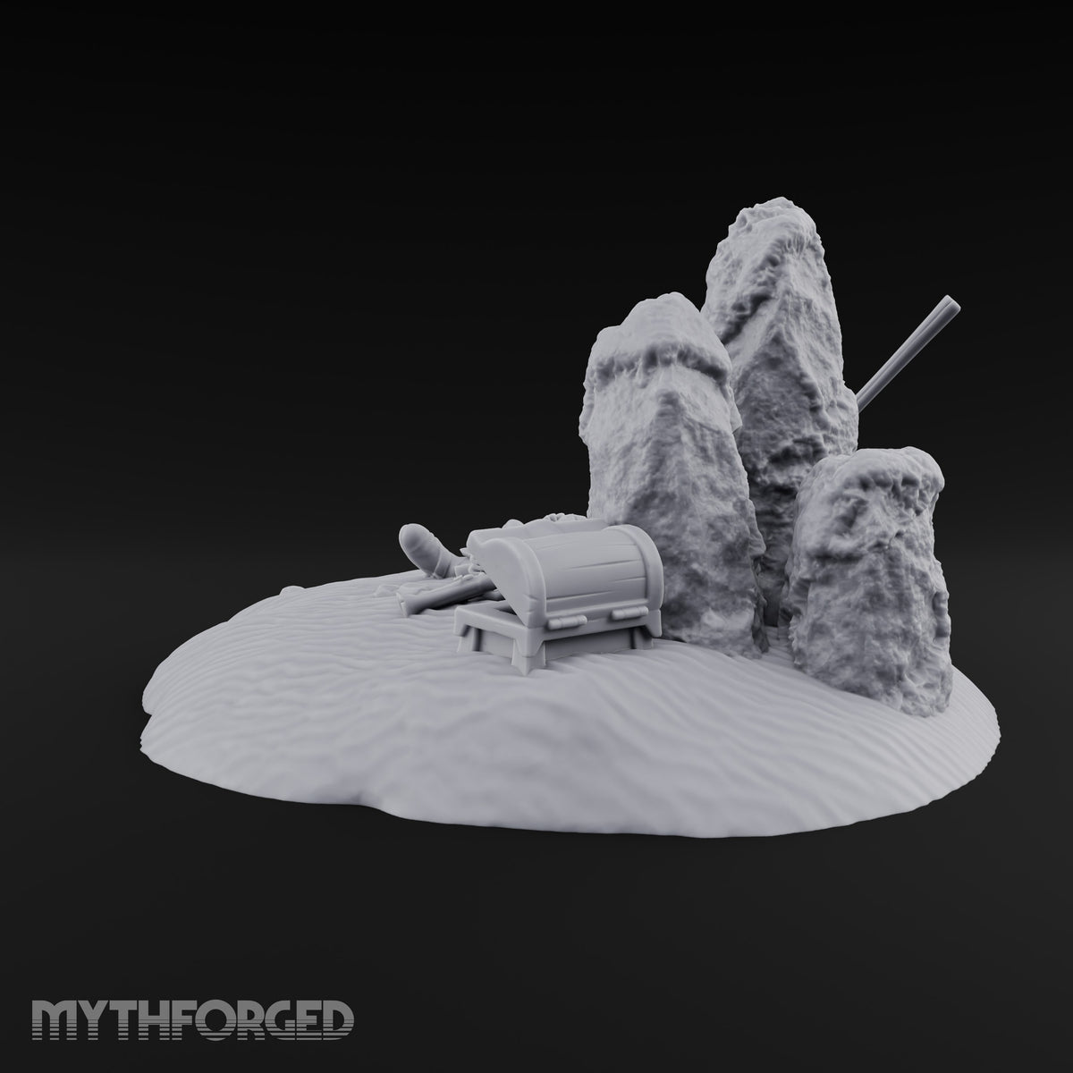 Last Watch Under Two Stones Pirate Skeleton Island Terrain