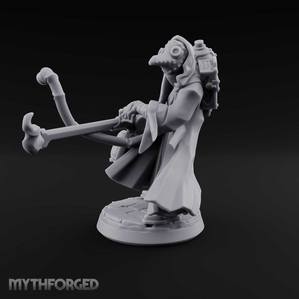 Fumigation Fees Extra Human Plague Doctor B — 25mm