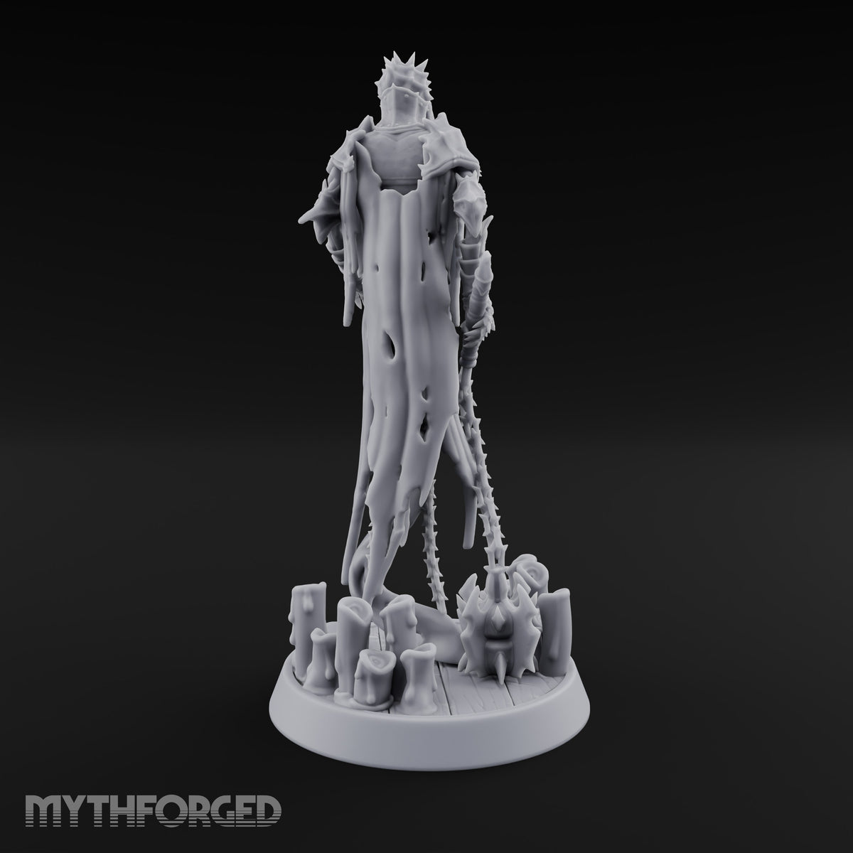 Candles Burned Down Around Him Wraith Spirit A