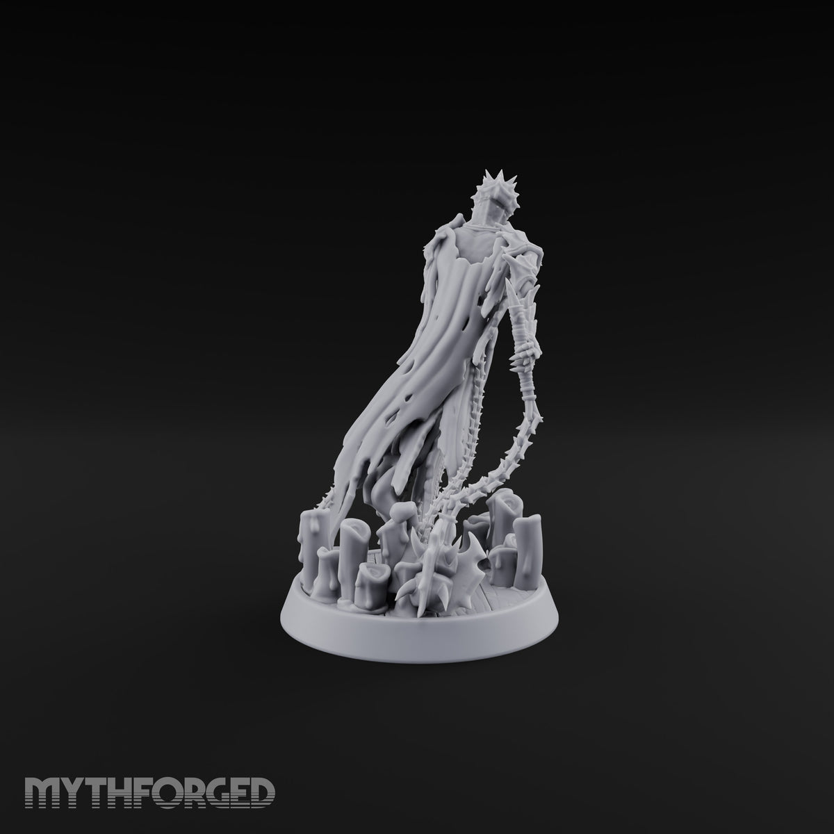 Candles Burned Down Around Him Wraith Spirit C