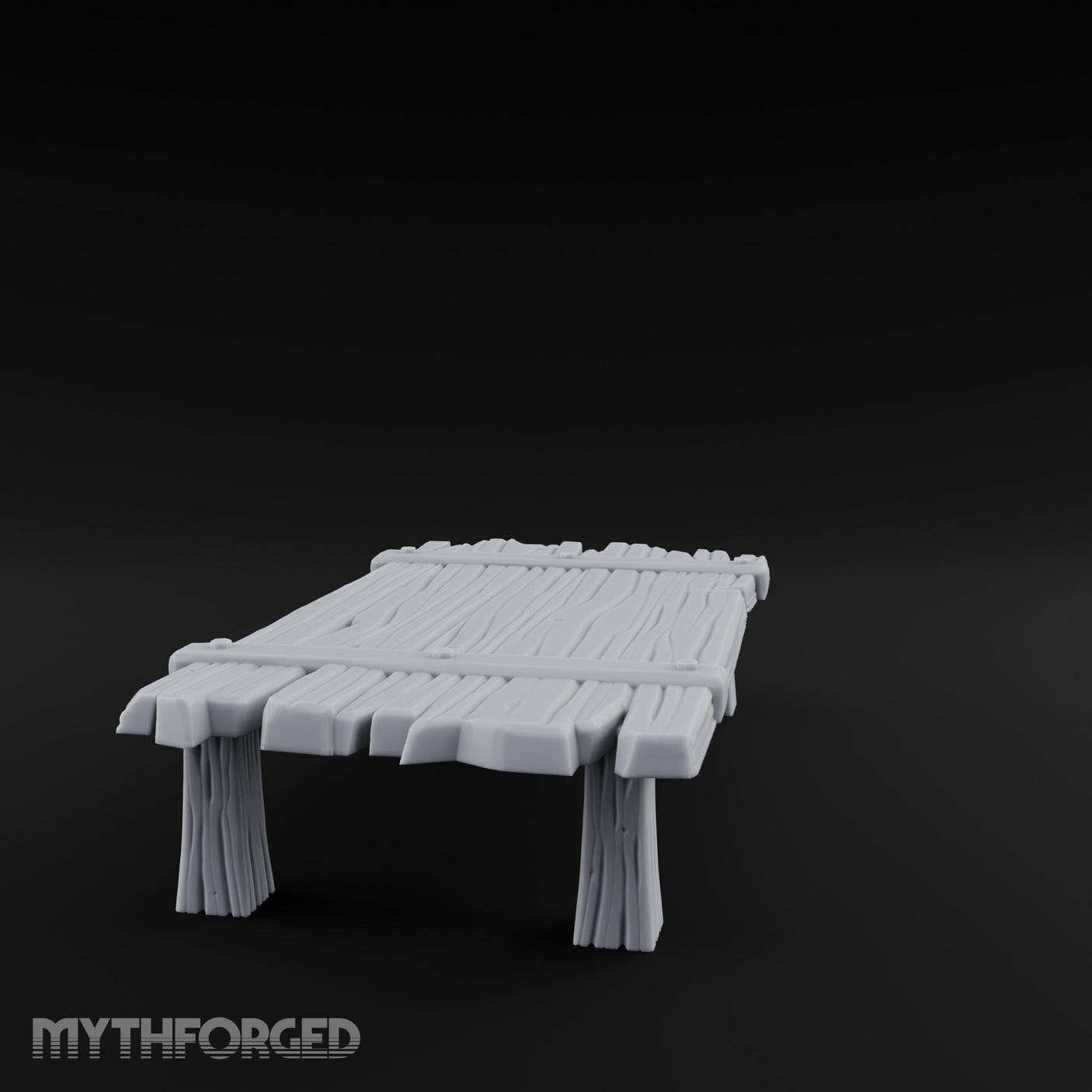 Plank-Lashed Rope-Bound Rustic Rectangular Table gallery 7