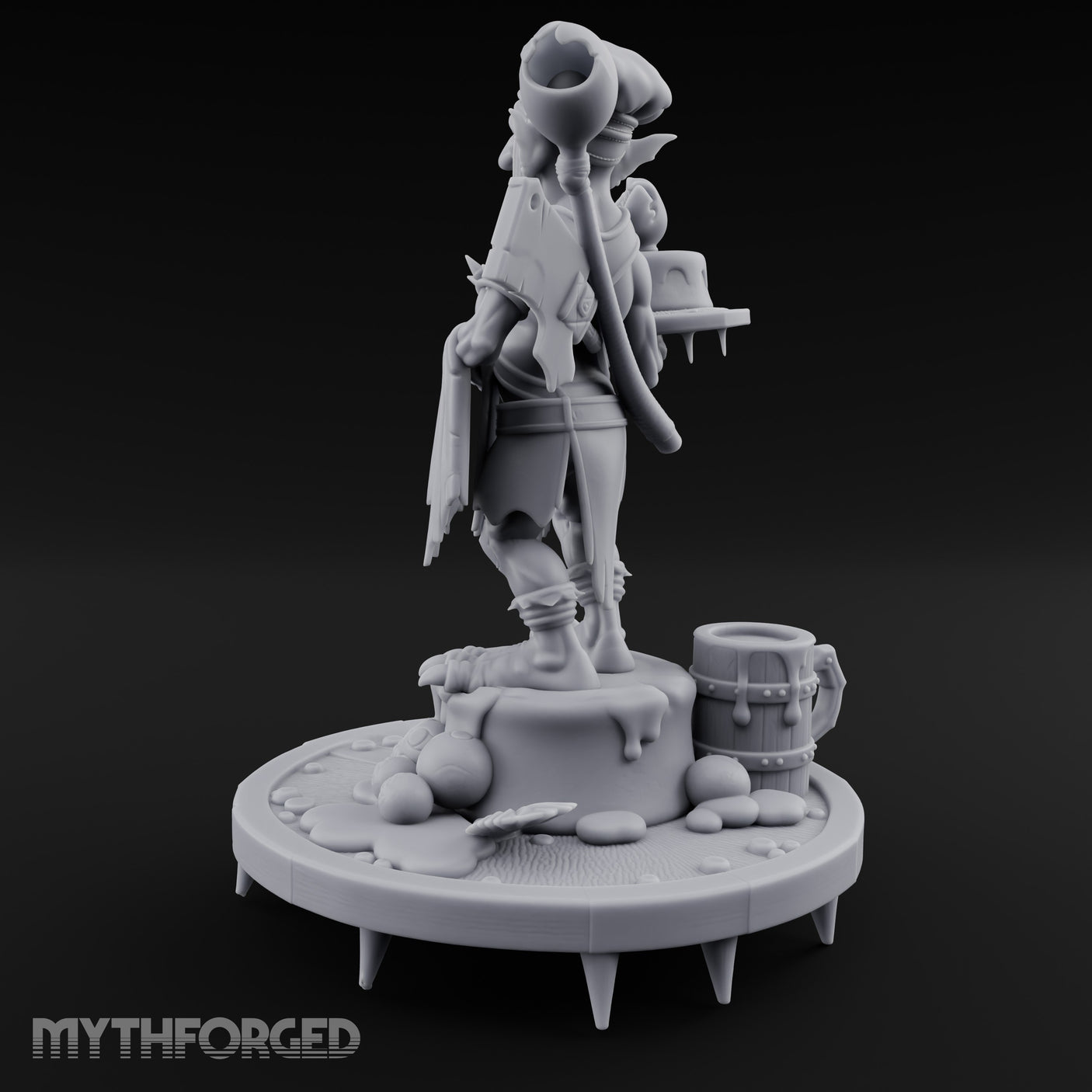 Platter Serving Cleaver Carrying Goblin Chef gallery 6