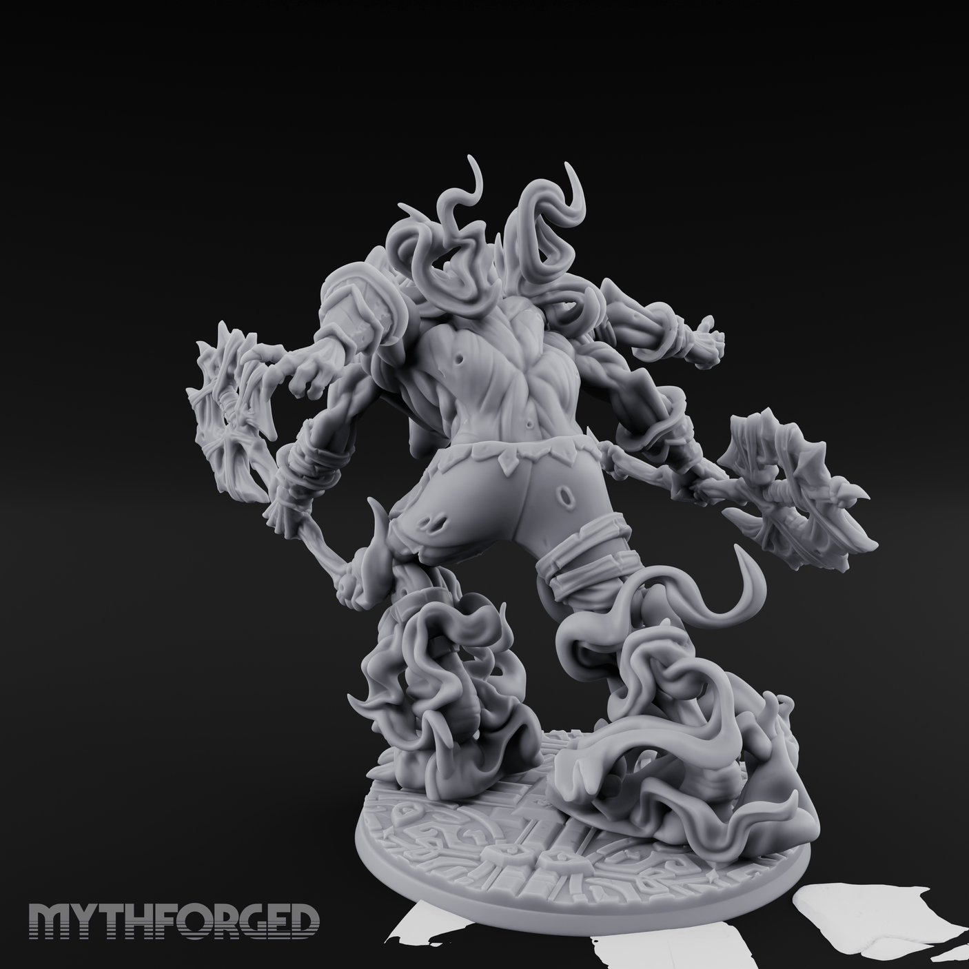 Writhing With Hunger Aberration Specter Miniature for Dungeons and Dragons, Pathfinder or other TTRPGs