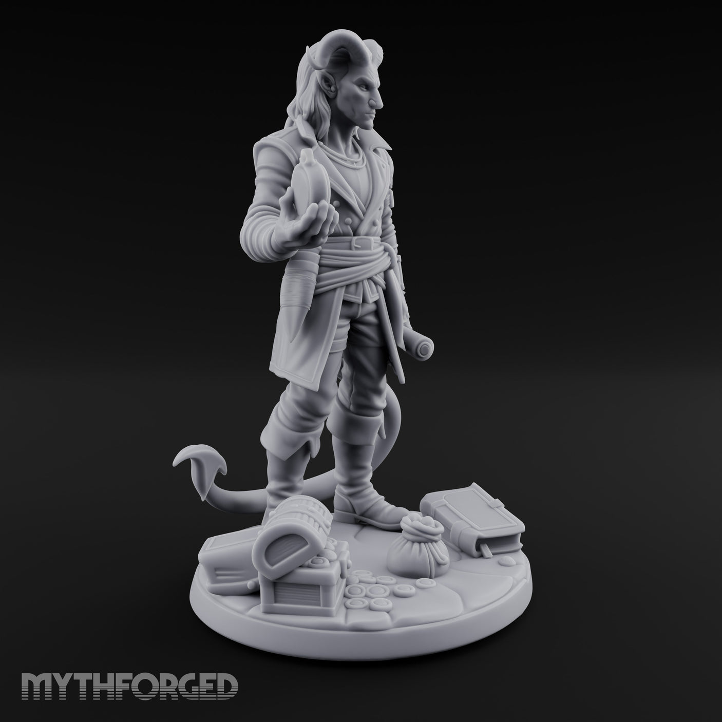 Potion Inspecting Tiefling Navigator gallery 2