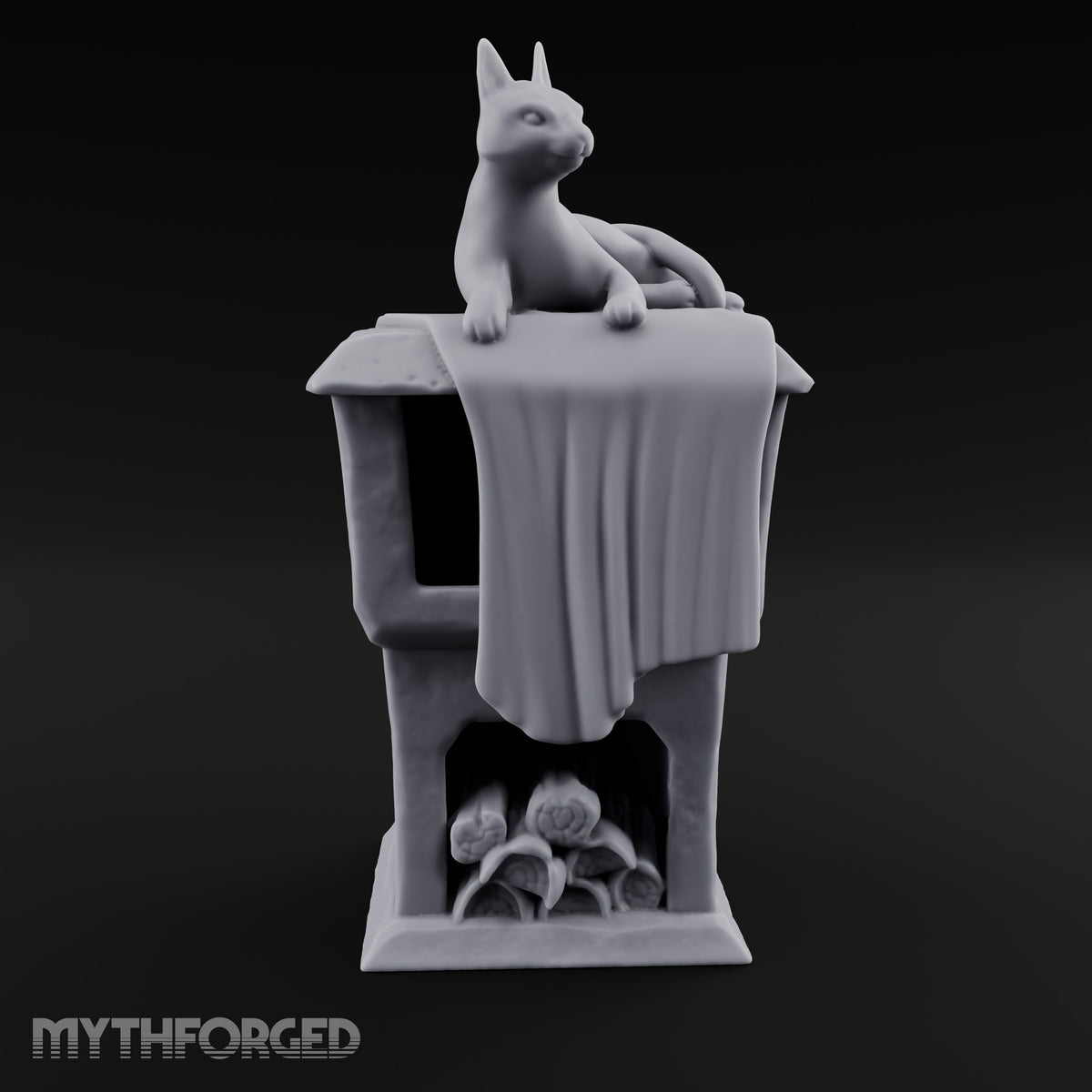 Cat Naps Here Daily Stone Cat Pedestal House