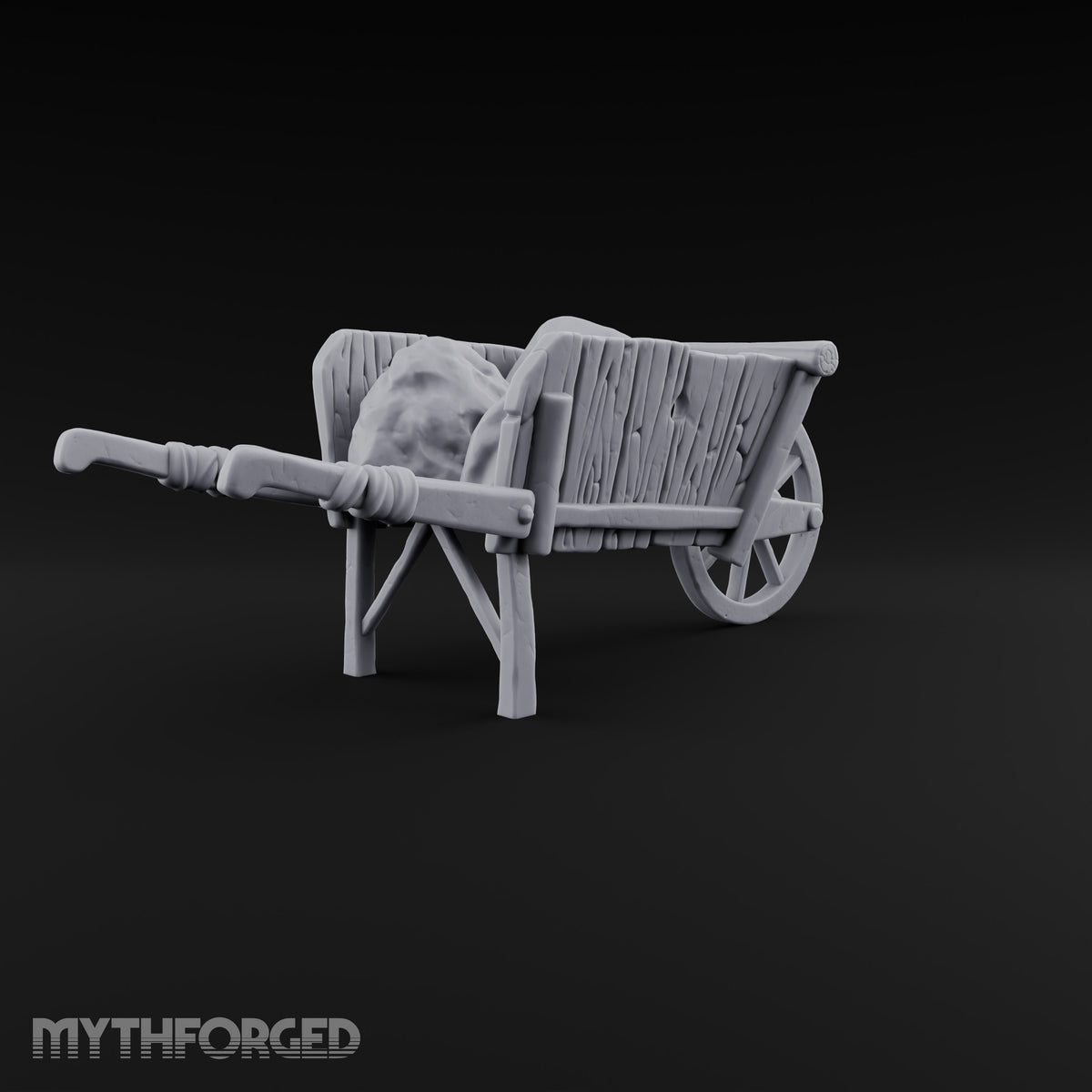 One Wheel, Many Opinions Wooden Wheelbarrow