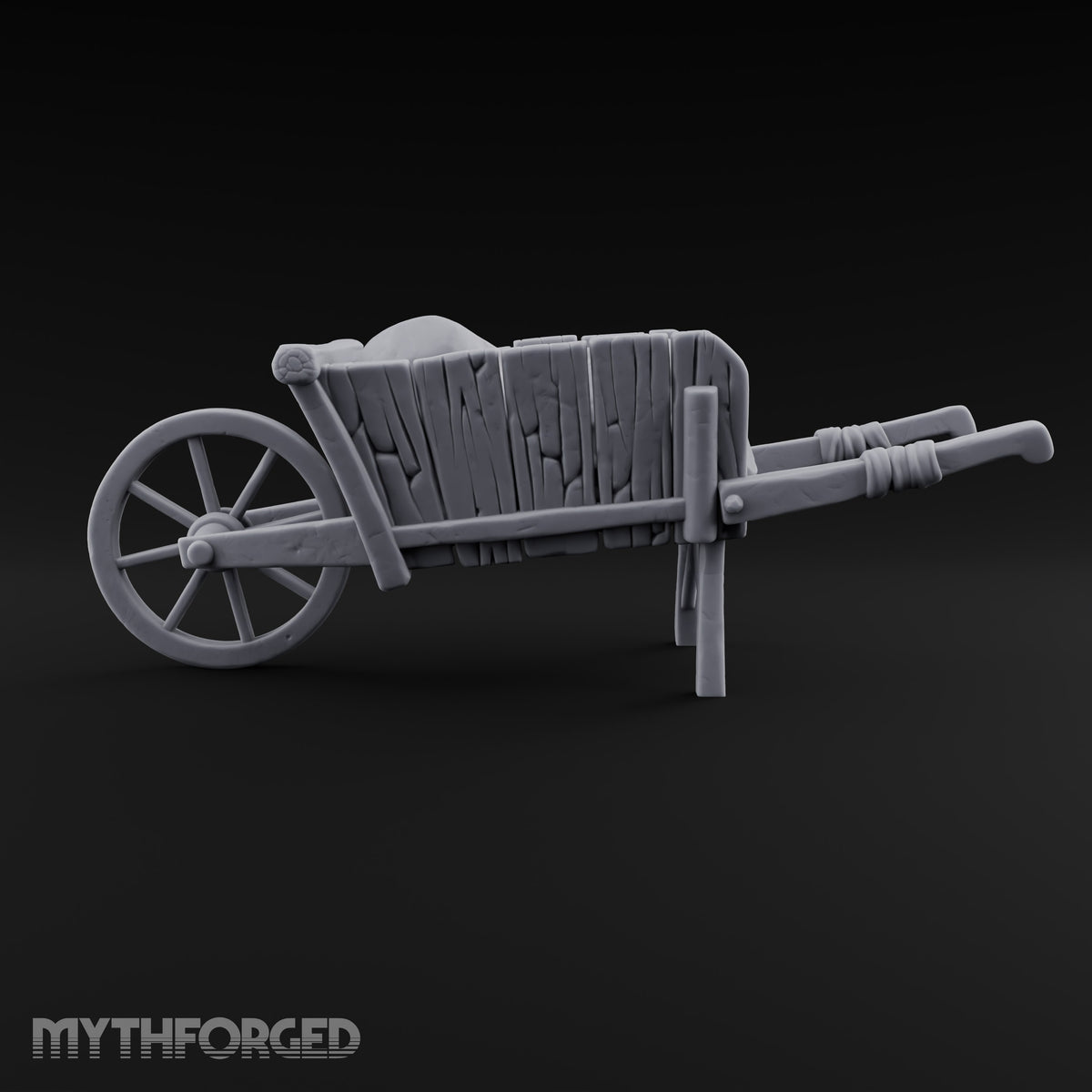 One Wheel, Many Opinions Wooden Wheelbarrow