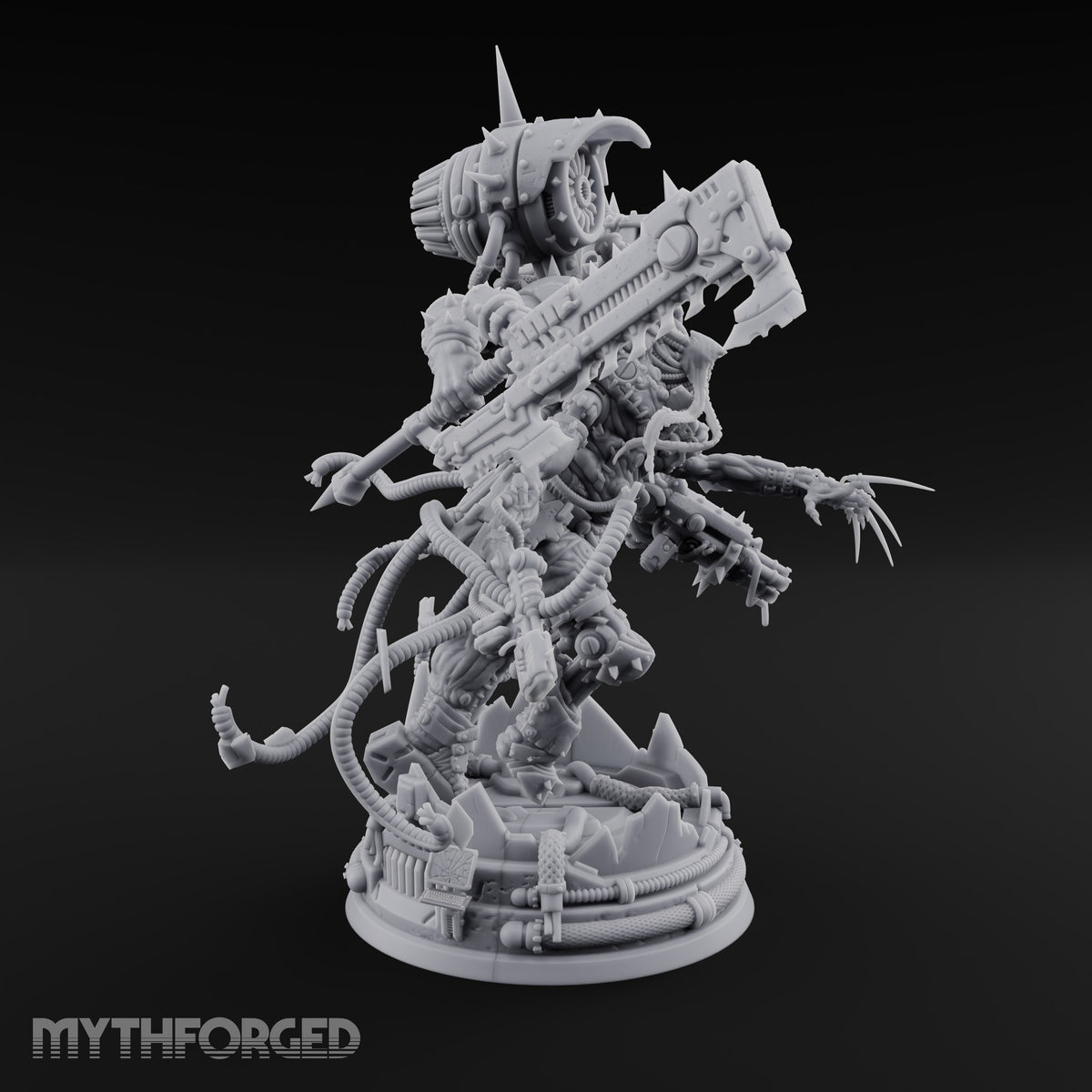 Two Turbines, Zero Restraint Flesh Golem Cyber Brute — No FX