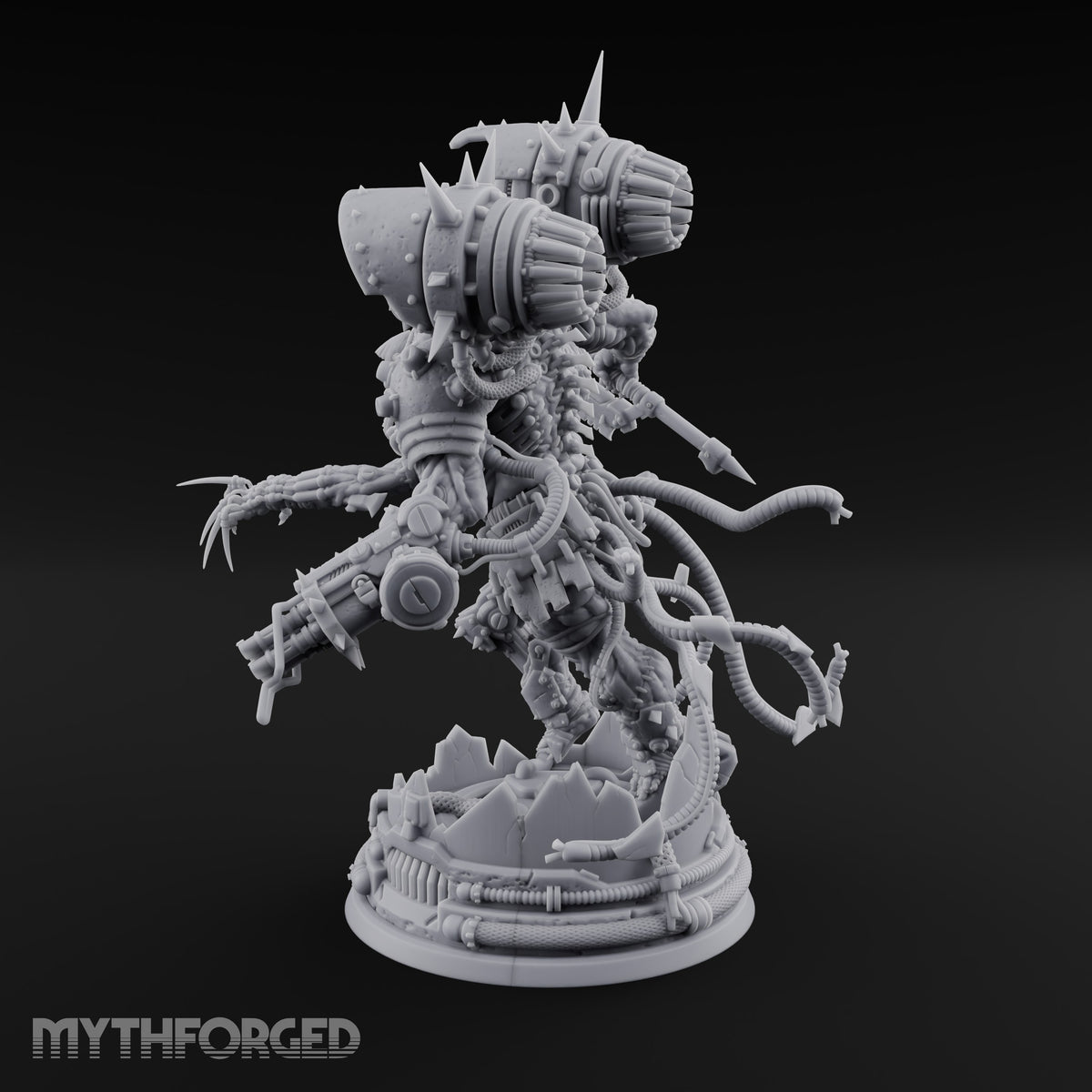 Two Turbines, Zero Restraint Flesh Golem Cyber Brute — No FX