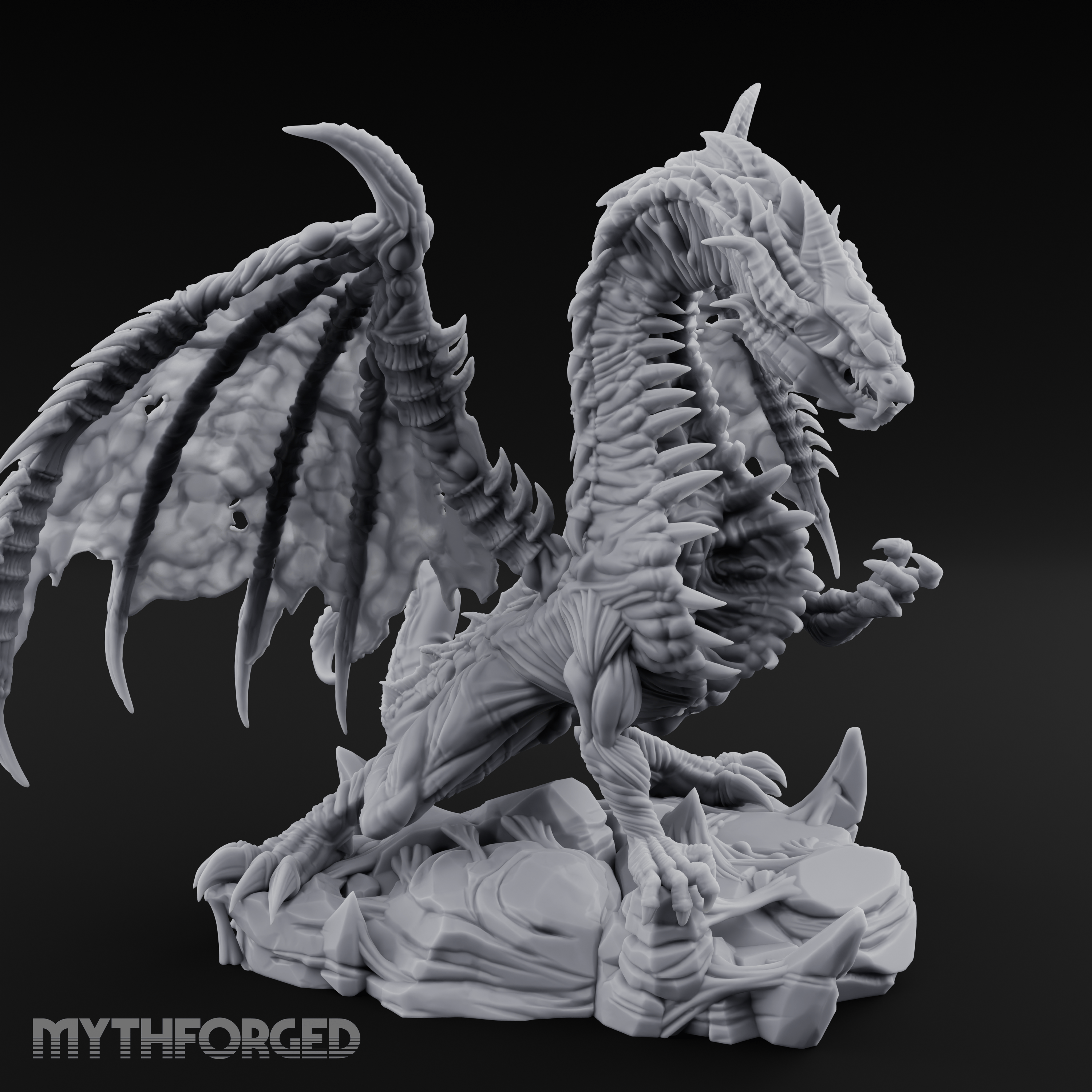 Mesmerising Purple Dragon