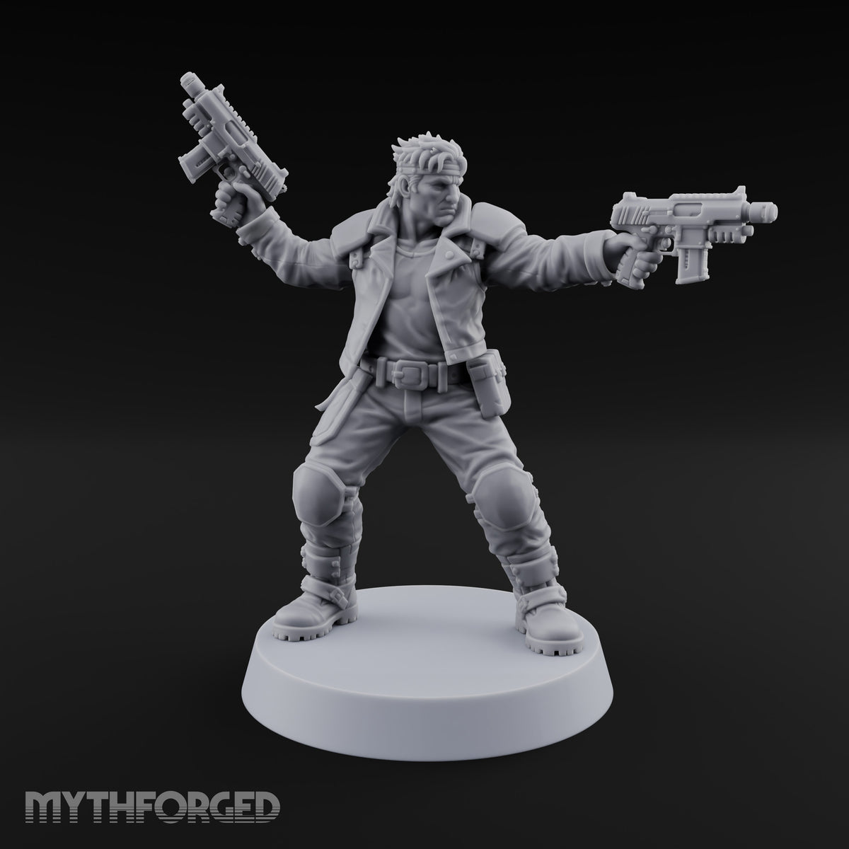 Wasteland Welcome Committee Human Raider G — Twin Auto Pistols