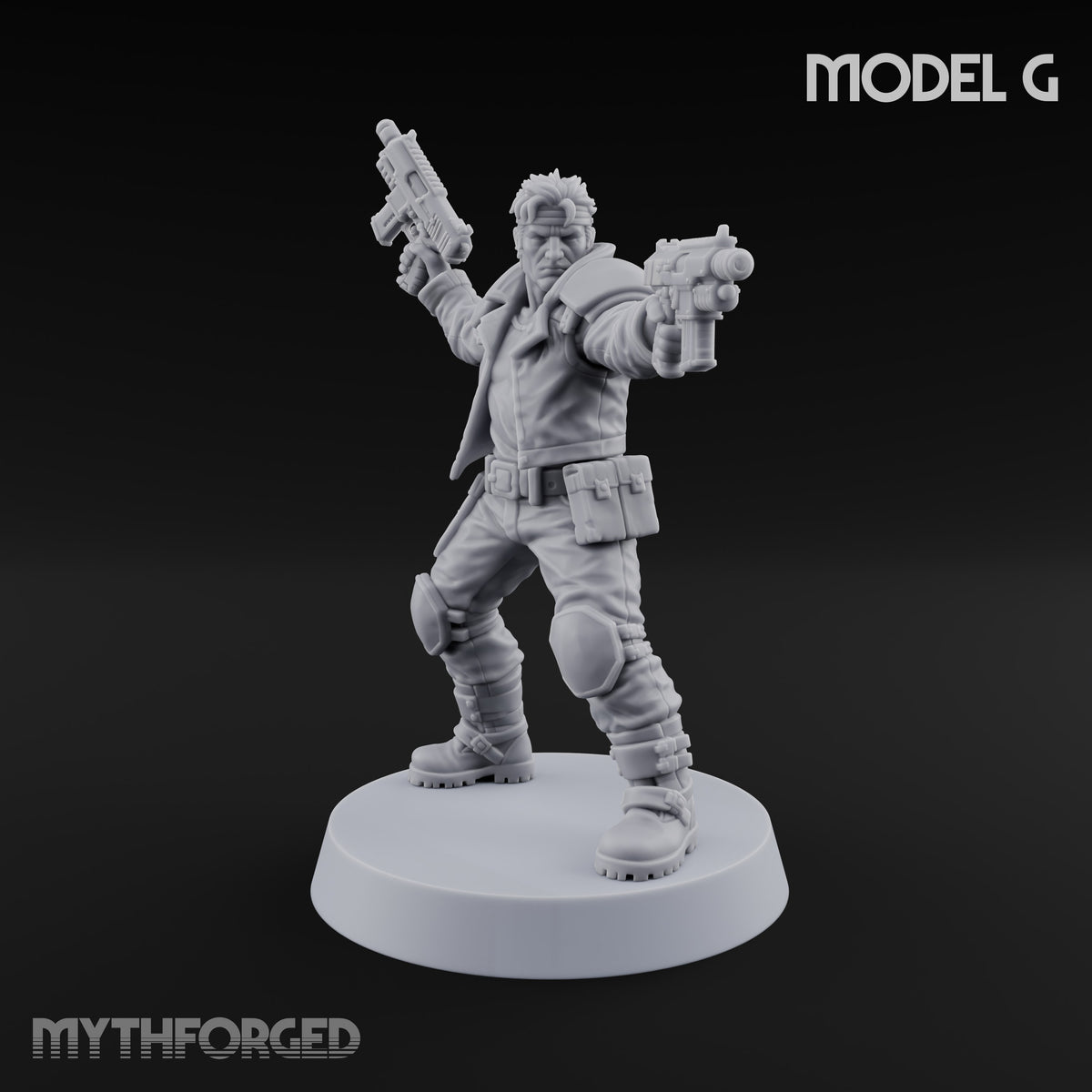 Wasteland Welcome Committee Human Raiders — G · Twin Auto Pistols + Twin Stubber Pistols