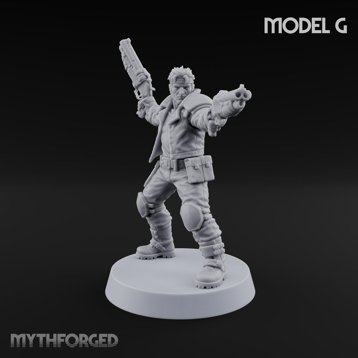 Wasteland Welcome Committee Human Raiders — G · Twin Sawn-off Shotguns + Twin Combat Knives