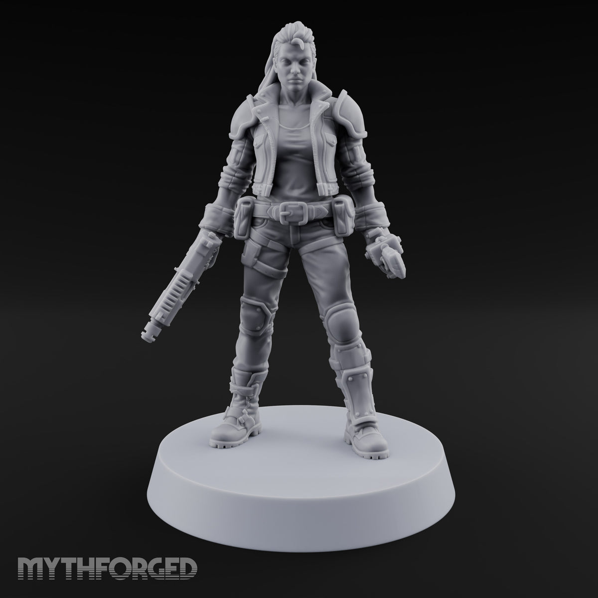 Wasteland Welcome Committee Human Raider H — Auto Pistol & Cleaver