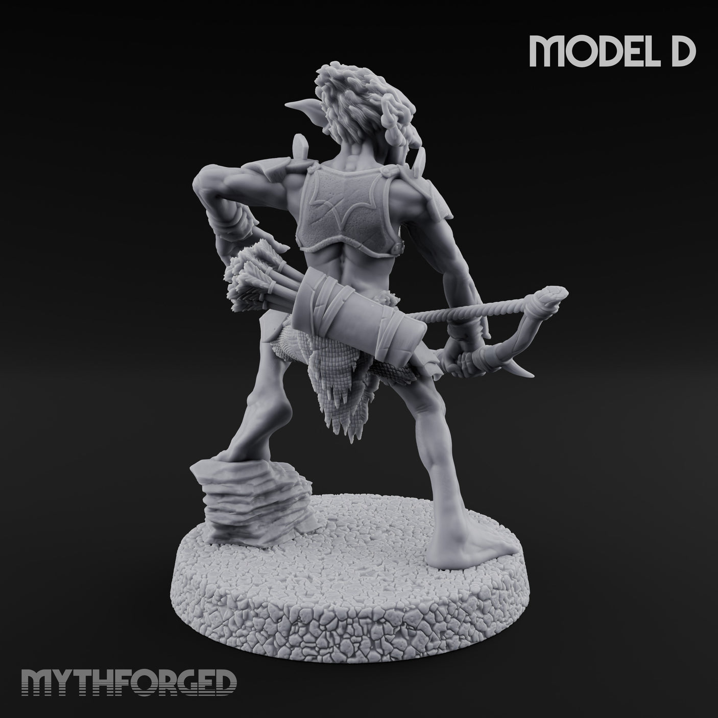 Raiding Rabble Goblin Raider D Miniature for Dungeons and Dragons, Pathfinder or other TTRPGs