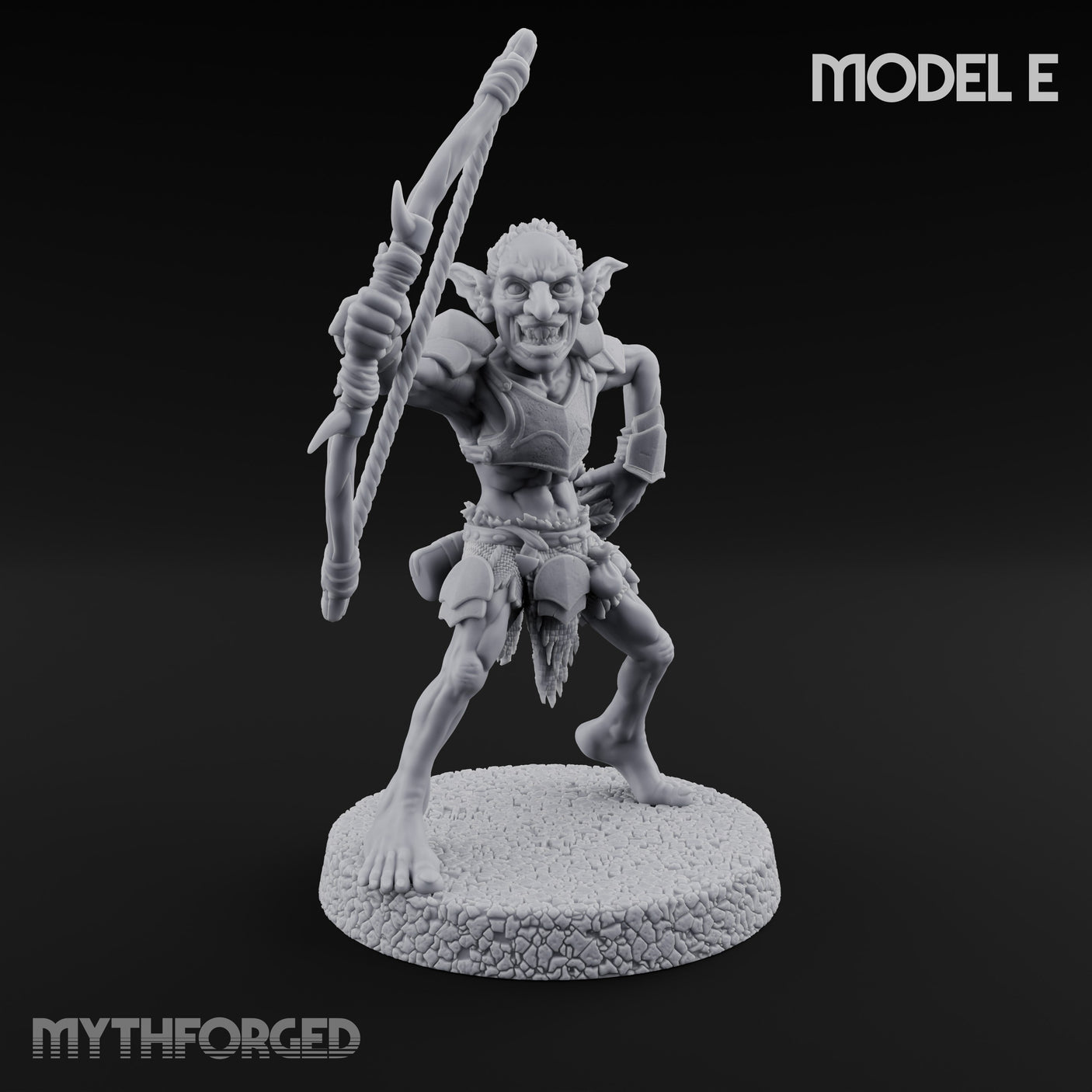 Raiding Rabble Goblin Raider E Miniature for Dungeons and Dragons, Pathfinder or other TTRPGs