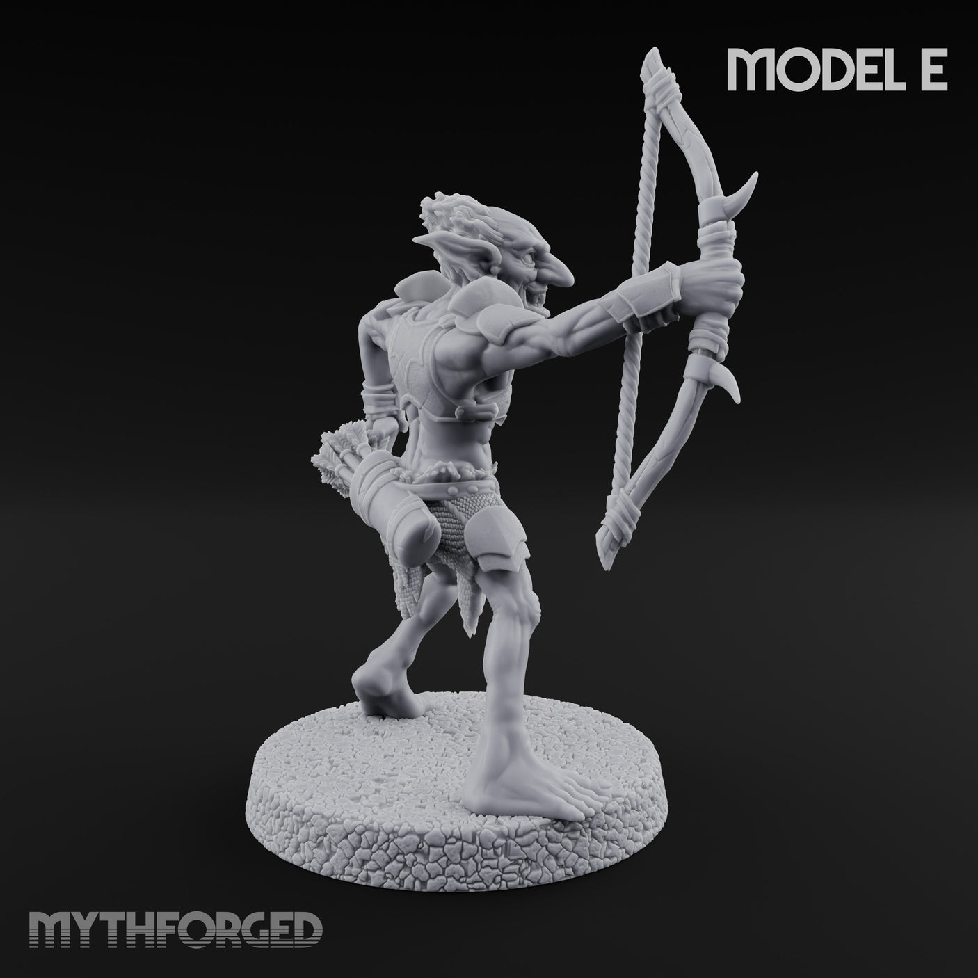 Raiding Rabble Goblin Raider E Miniature for Dungeons and Dragons, Pathfinder or other TTRPGs