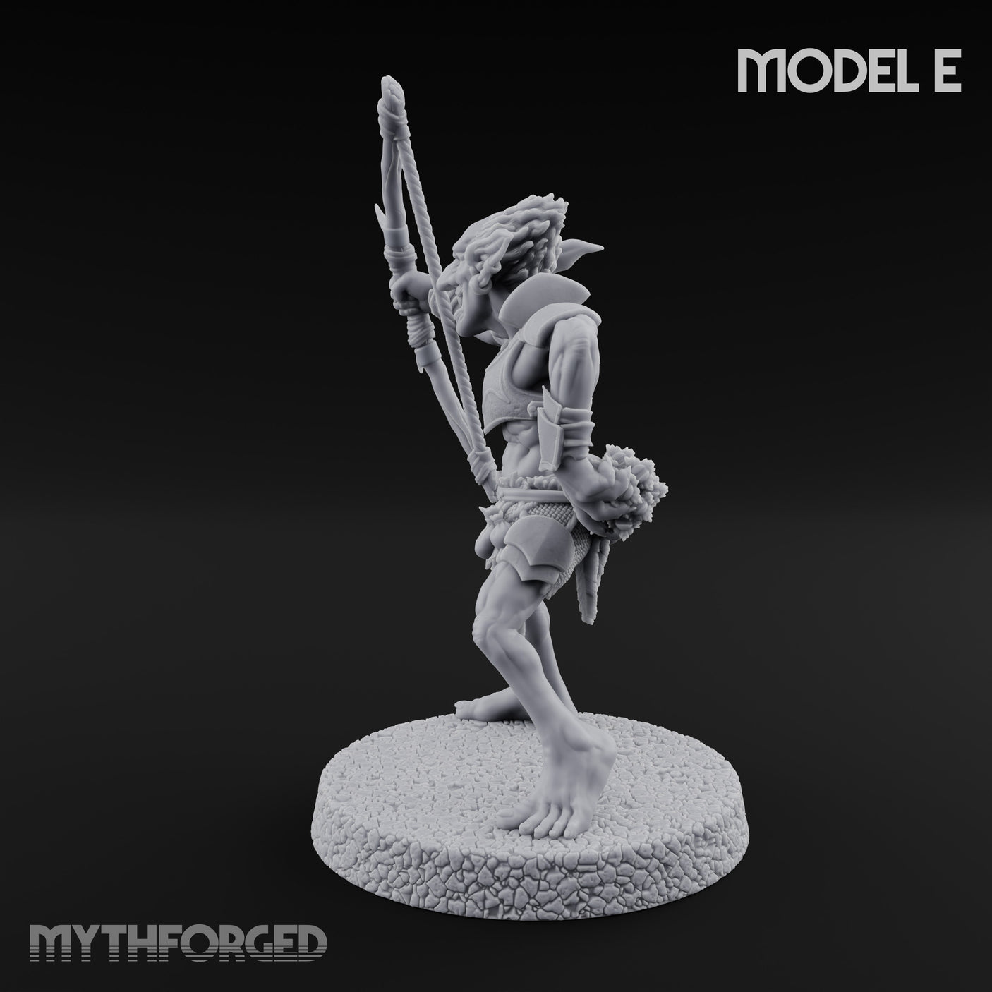 Raiding Rabble Goblin Raider E Miniature for Dungeons and Dragons, Pathfinder or other TTRPGs