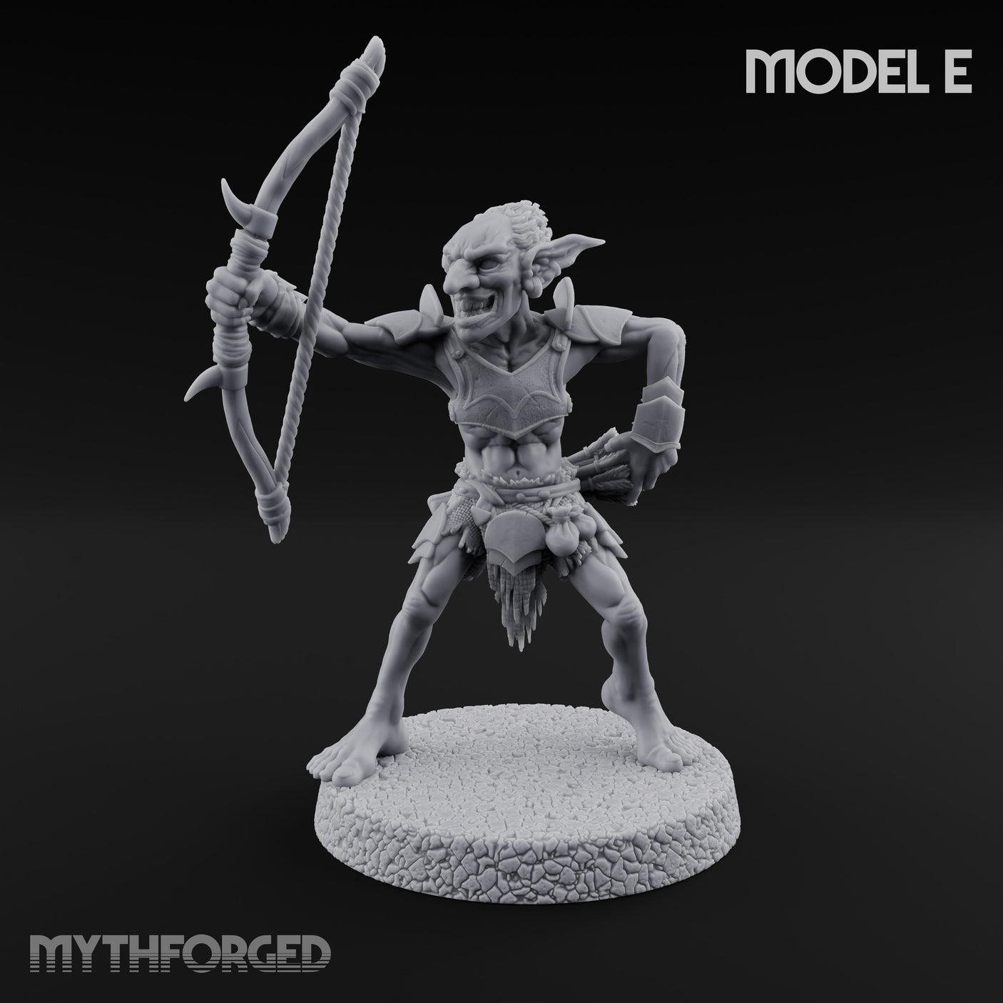 Raiding Rabble Goblin Raider E Miniature for Dungeons and Dragons, Pathfinder or other TTRPGs