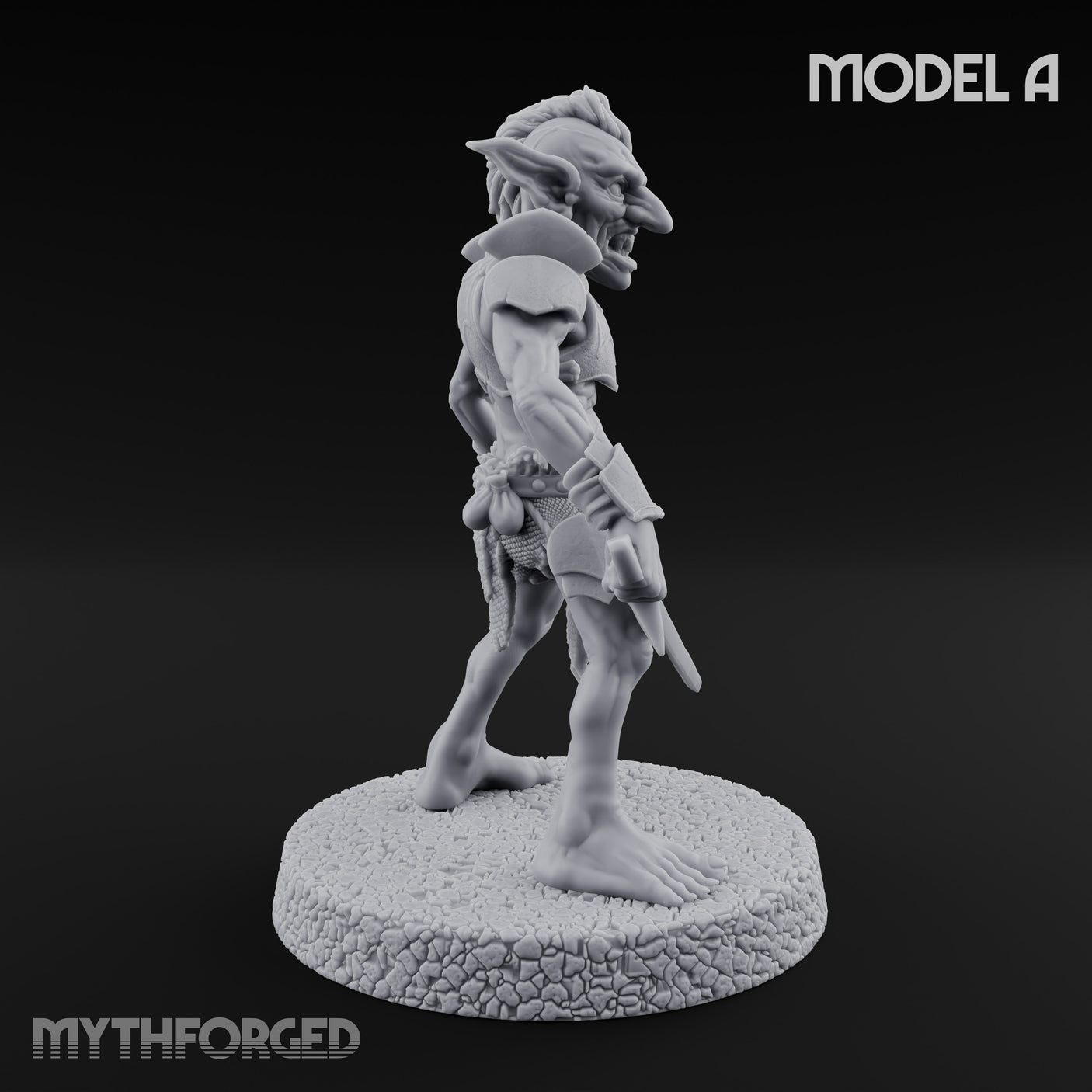 Raiding Rabble Goblin Raiders Miniature for Dungeons and Dragons, Pathfinder or other TTRPGs