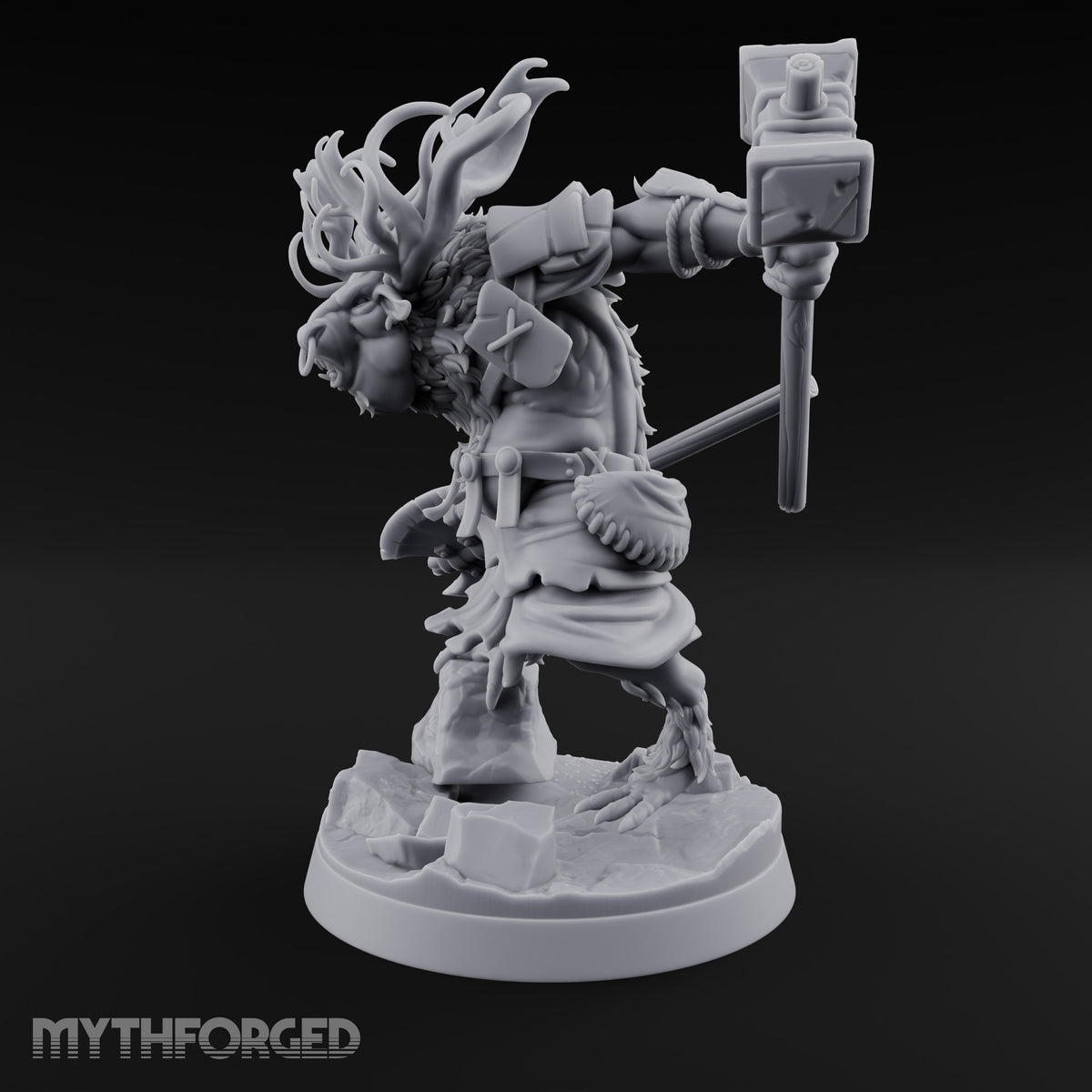 Reindeer Games Satyr Warrior B