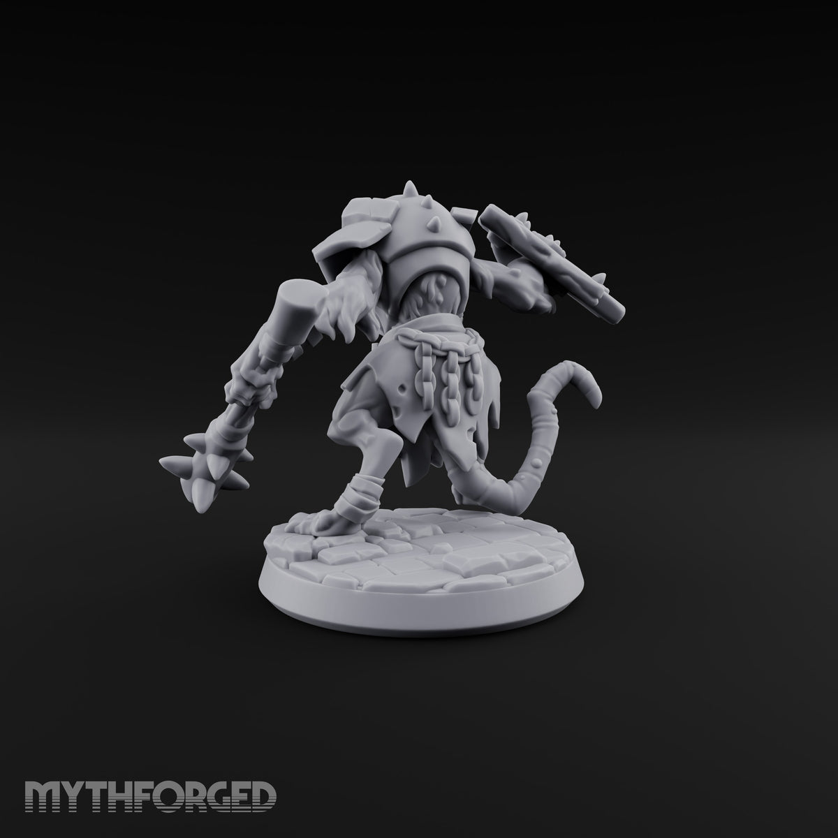 Gutter Court Musters Ratfolk Warrior C
