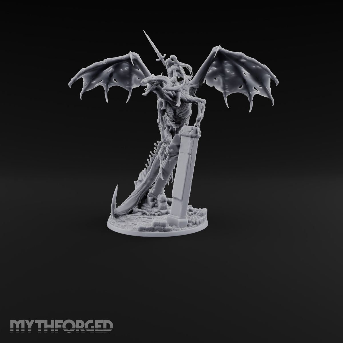 Rotten Wingspan, Perfect Aim Dracolich Undead Dragon — Cry