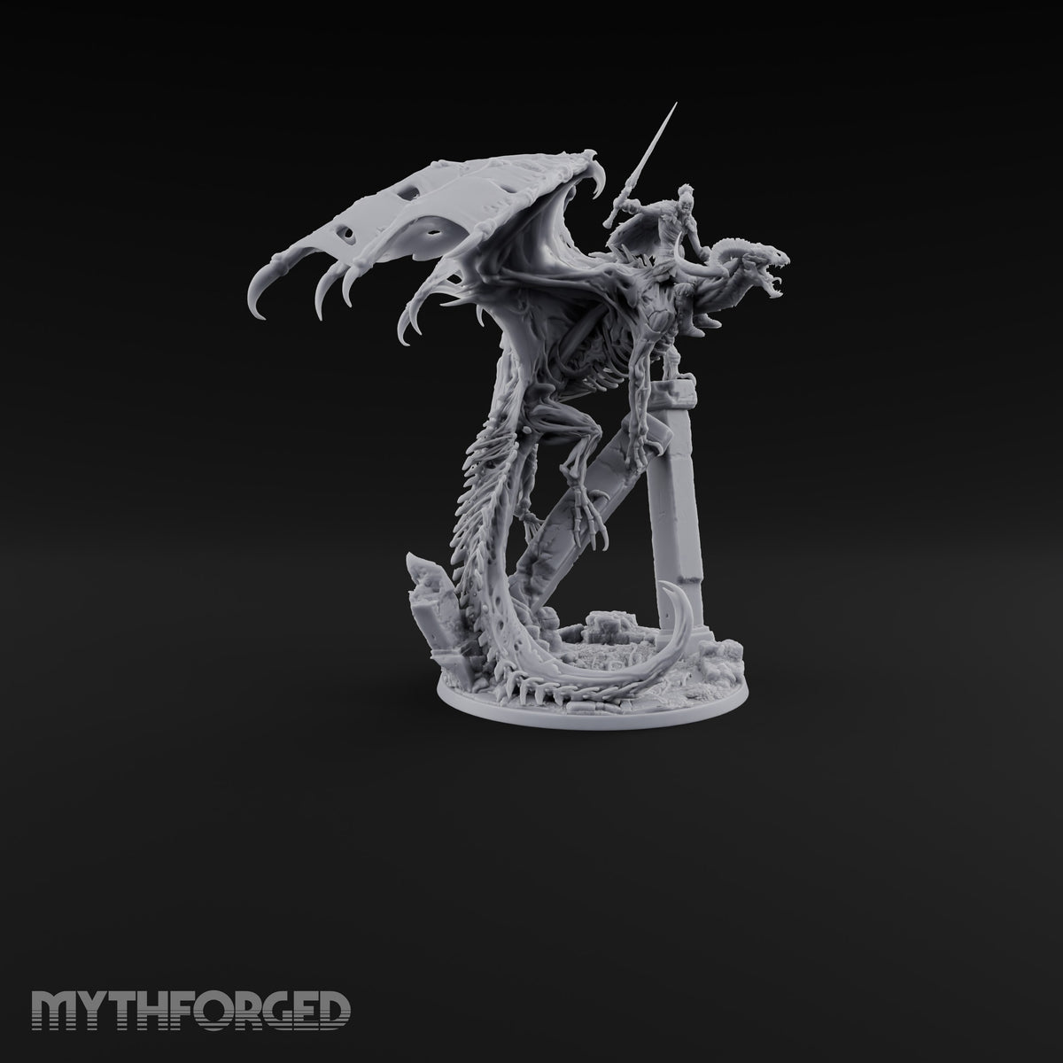 Rotten Wingspan, Perfect Aim Dracolich Undead Dragon — Cry