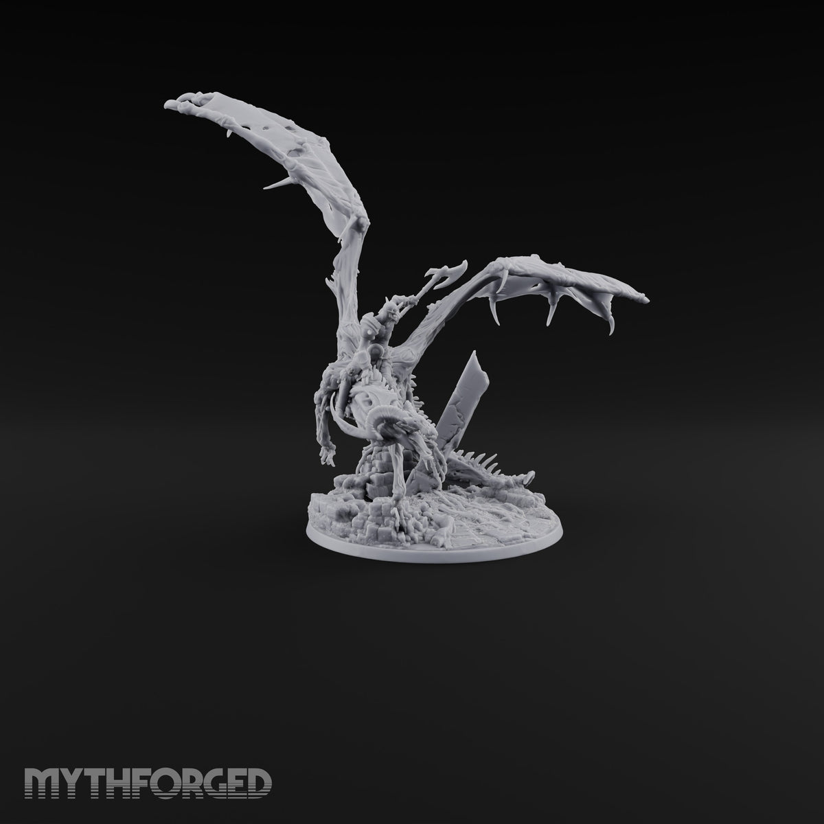 Rotten Wingspan, Perfect Aim Dracolich Undead Dragon — Sneaky
