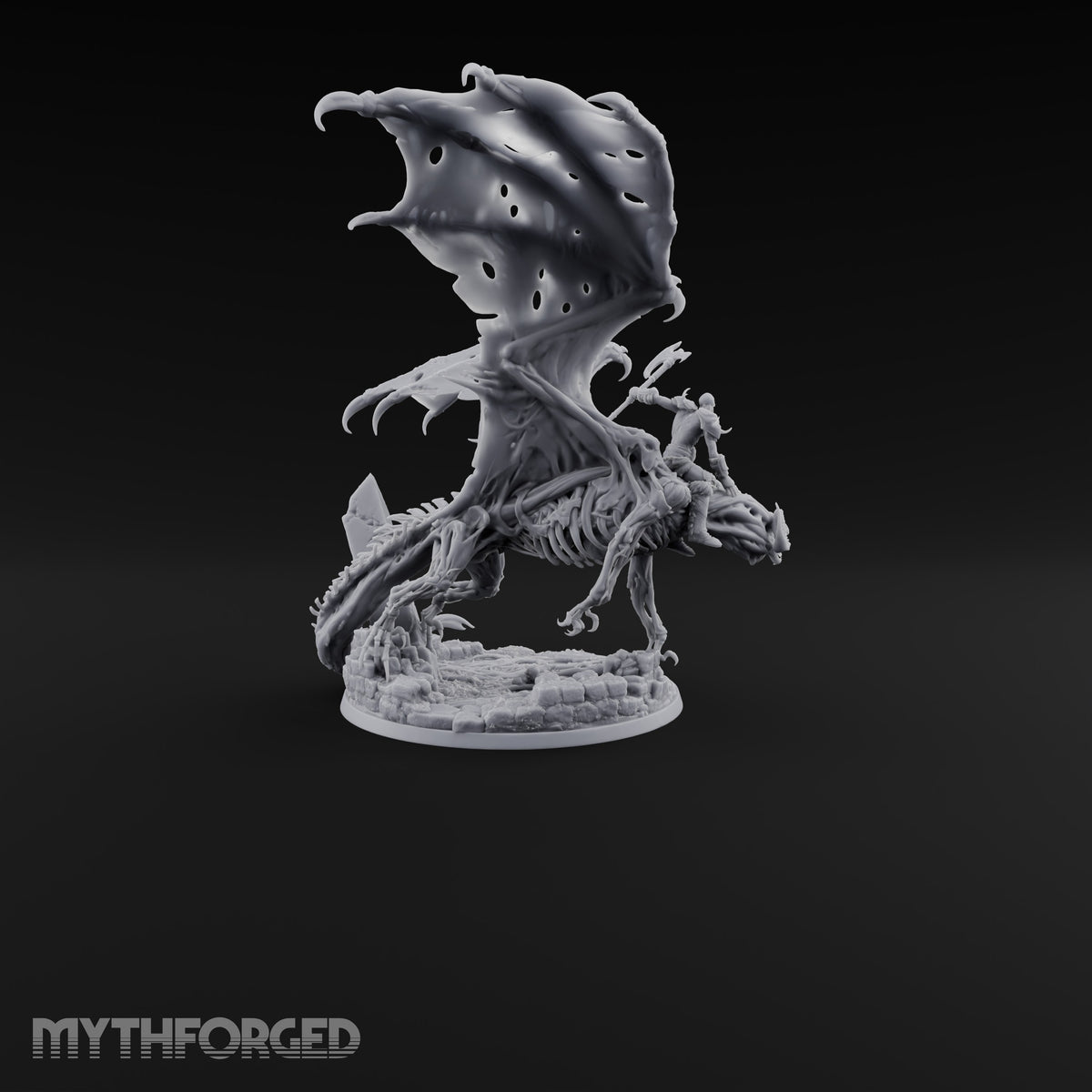 Rotten Wingspan, Perfect Aim Dracolich Undead Dragon — Sneaky