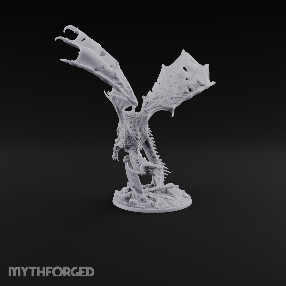 Landed Where It Was Buried Dracolich Undead Dragon — Attack