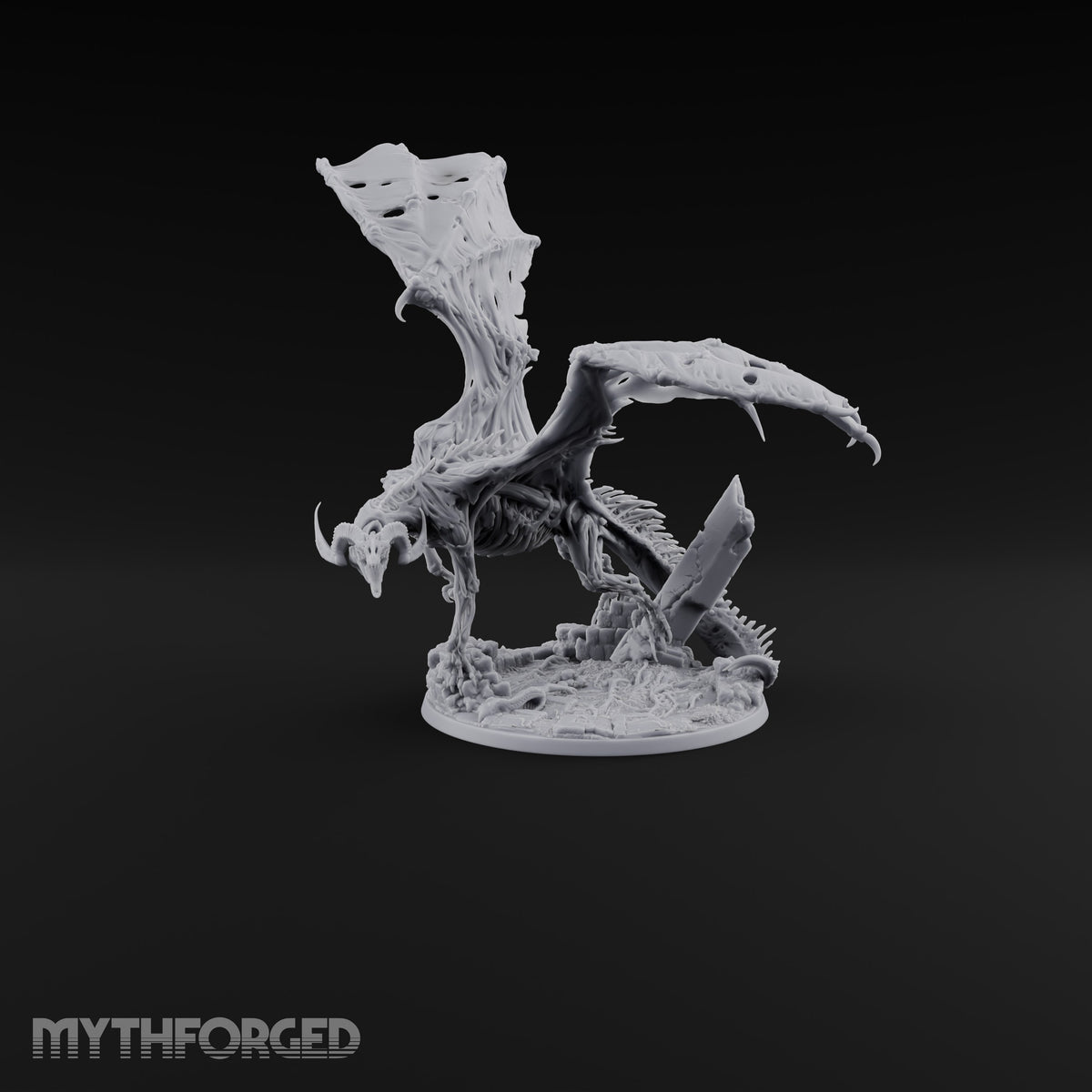 Landed Where It Was Buried Dracolich Undead Dragon — Sneaky