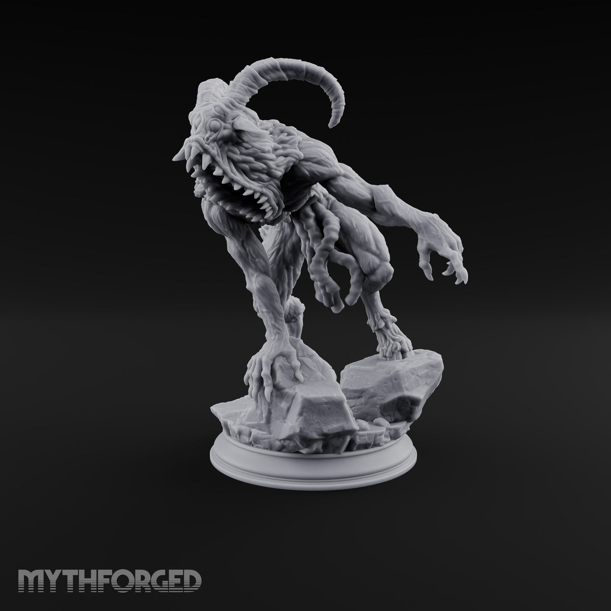 Came Down Hungry Barlgura Horned Shaggy Demon