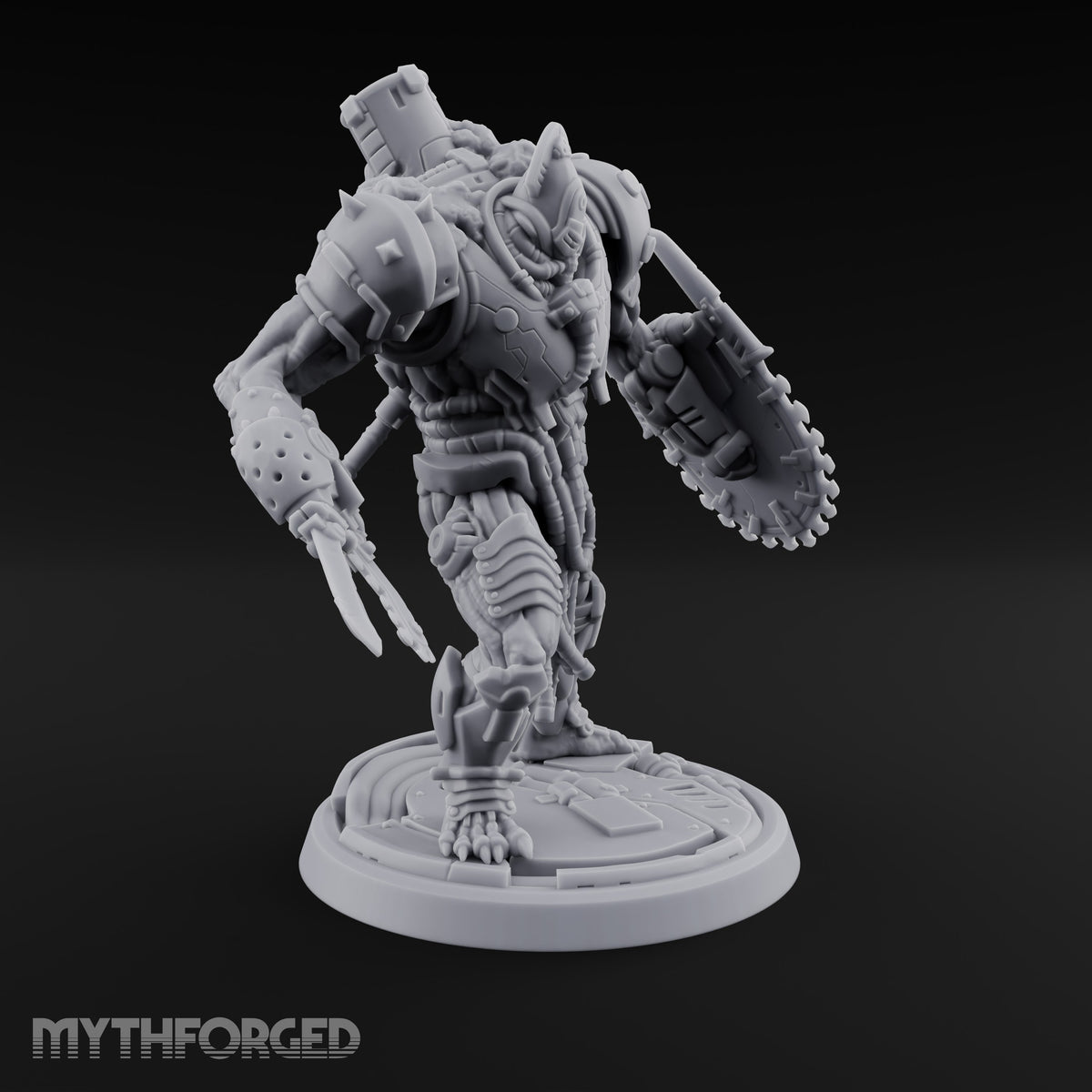 Rebuilt Without Asking Flesh Golem Cyber Warrior A