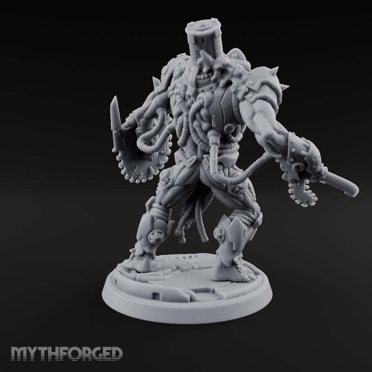 Rebuilt Without Asking Flesh Golem Cyber Warrior A