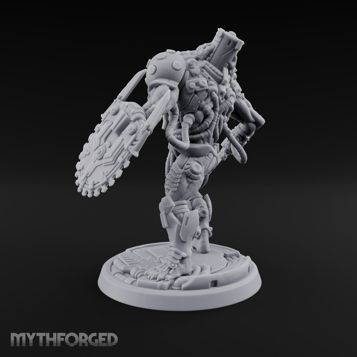 Rebuilt Without Asking Flesh Golem Cyber Warrior A