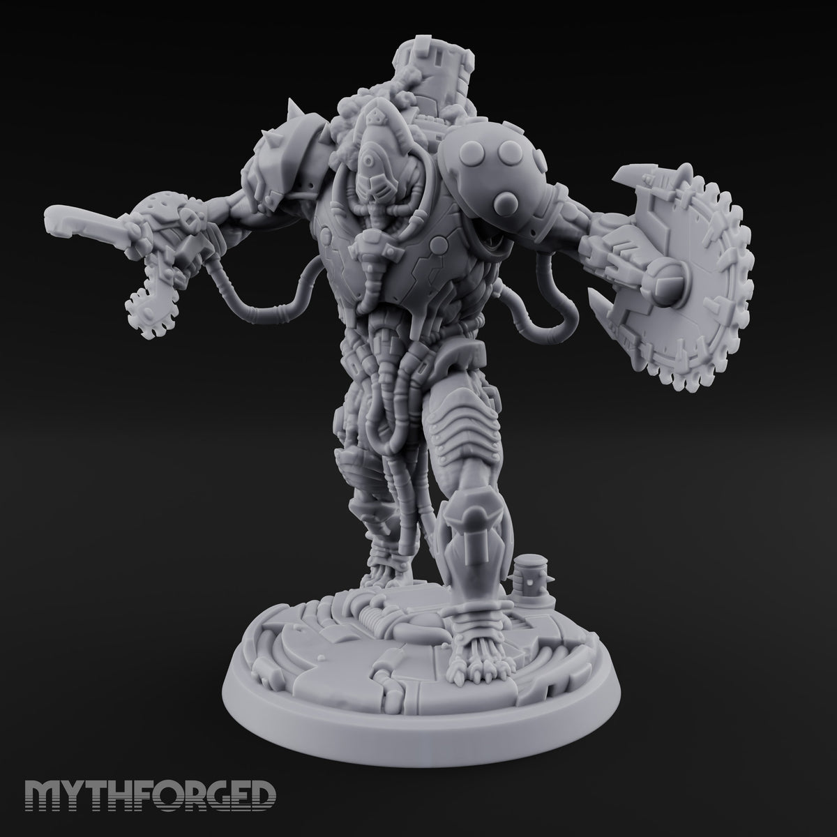 Rebuilt Without Asking Flesh Golem Cyber Warrior B