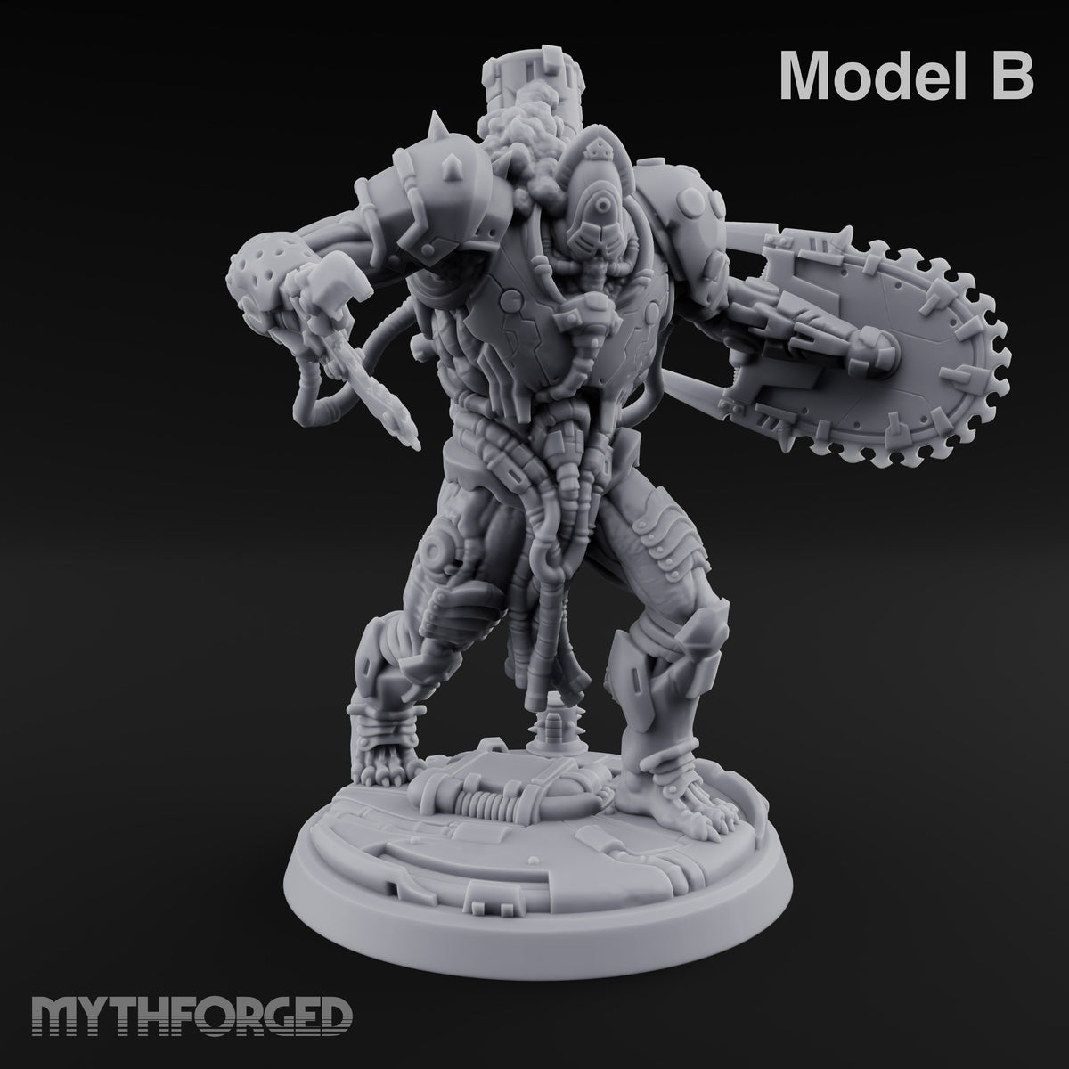 Rebuilt Without Asking Flesh Golem Cyber Warriors — B