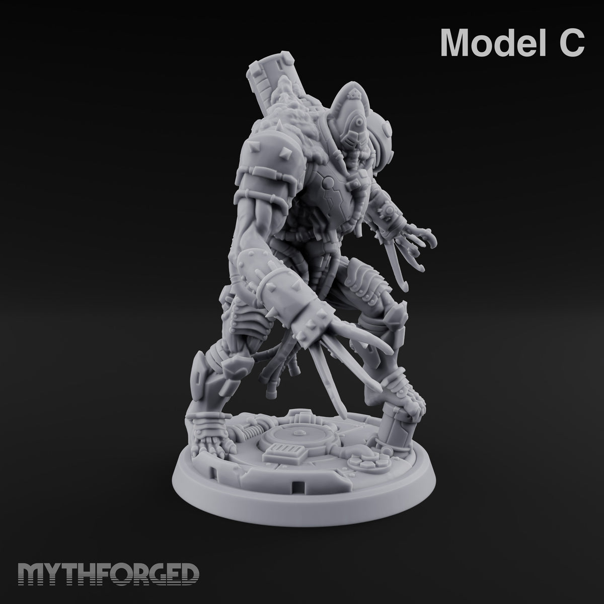 Rebuilt Without Asking Flesh Golem Cyber Warriors — C