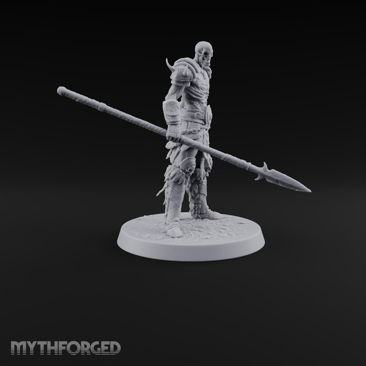 Horns, Hide and Hafts Skeleton Spear Warriors — B