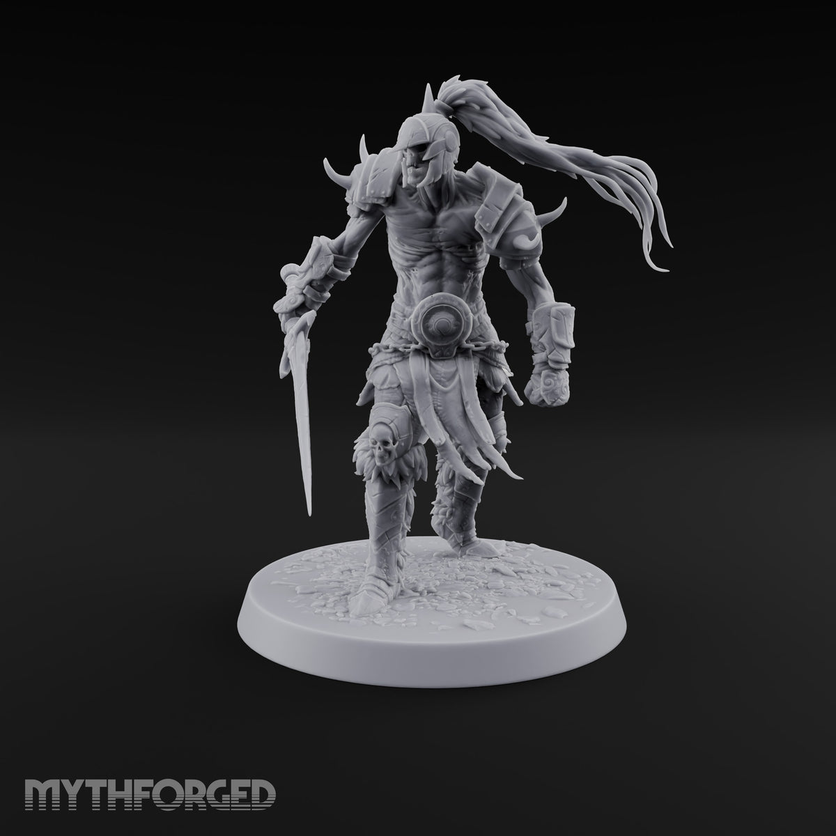Ponytail Outlasted the Pulse Skeleton Sword Warrior C