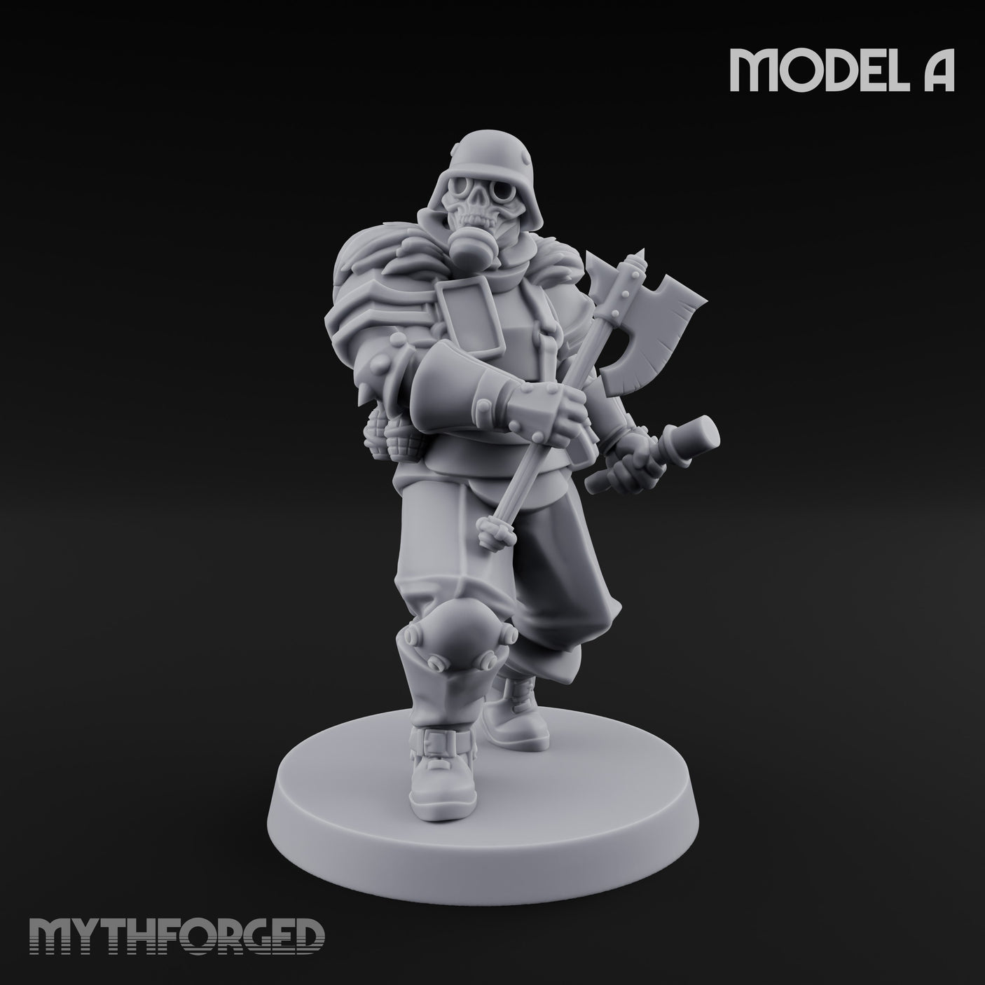 Rifle Bearing Shield Wielding Trooper A gallery 1