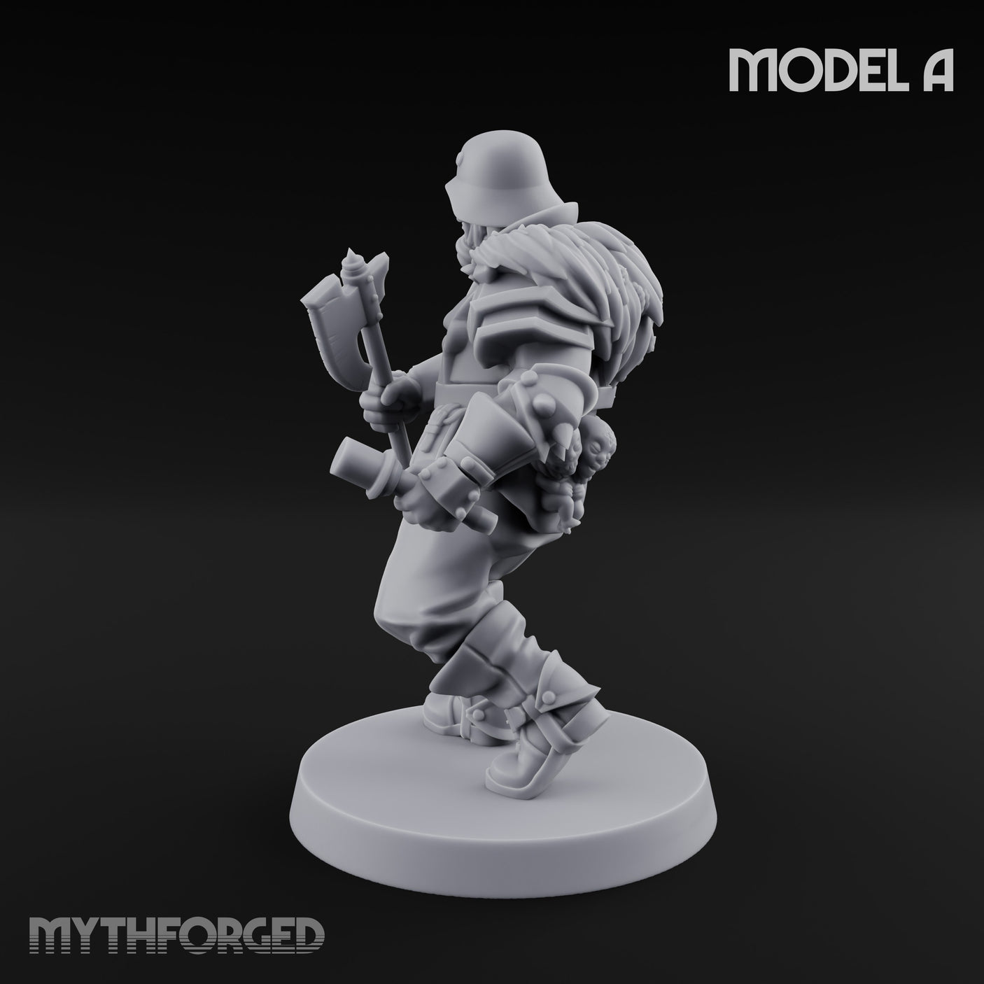Rifle Bearing Shield Wielding Trooper A gallery 6