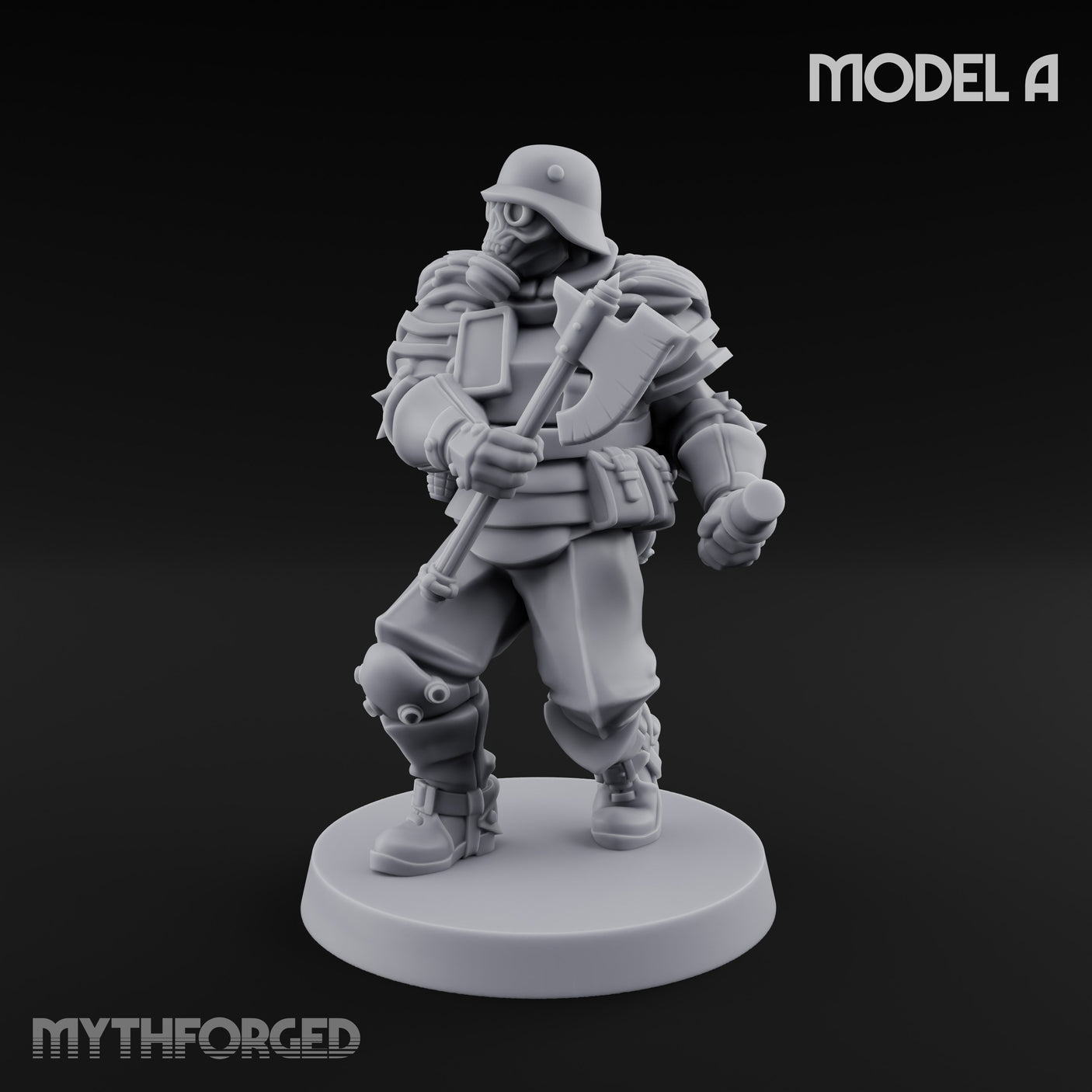 Rifle Bearing Shield Wielding Trooper A gallery 8